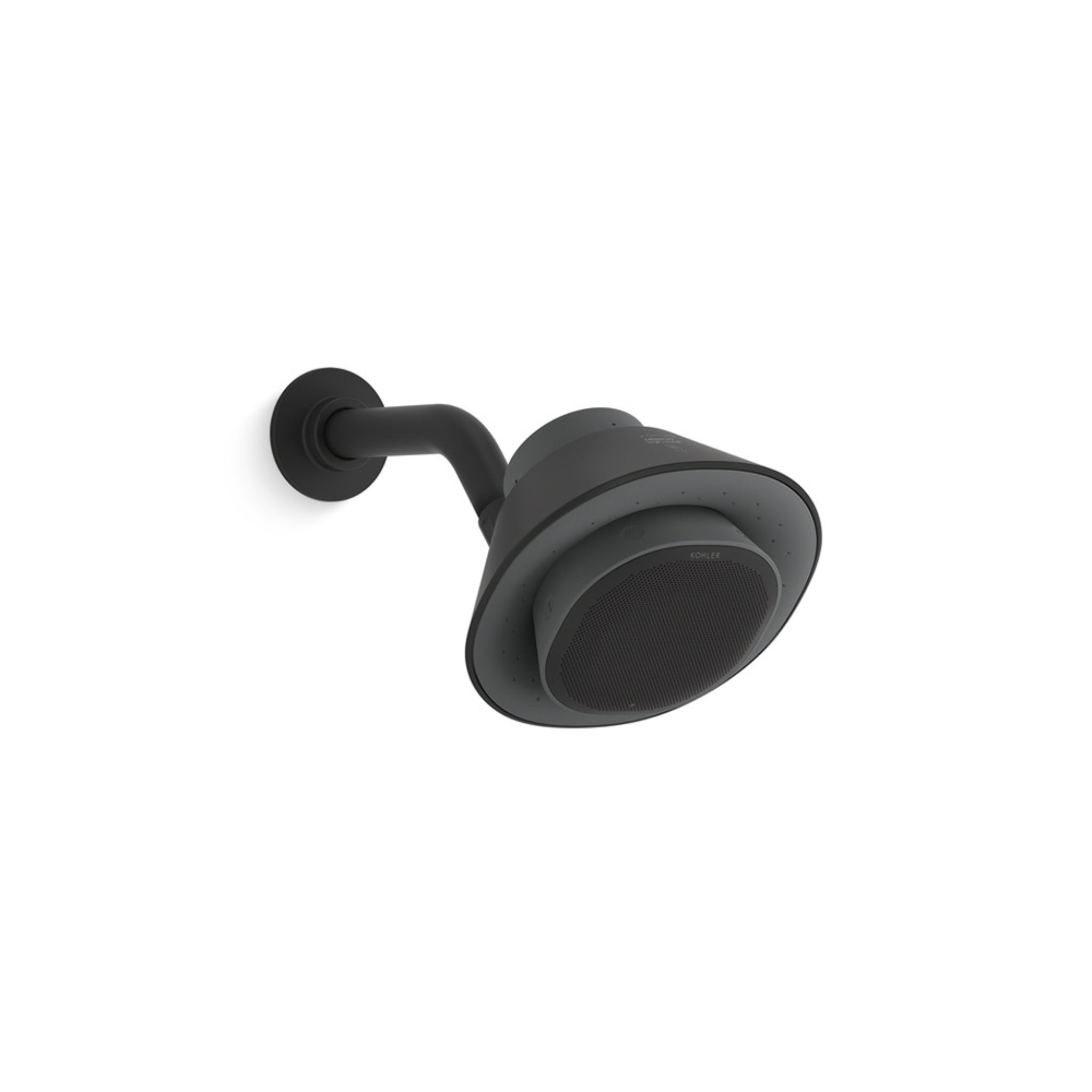 KOHLER MOXIE SHOWER HEAD WITH BLUETOOTH SPEAKER 146MM MATTE BLACK