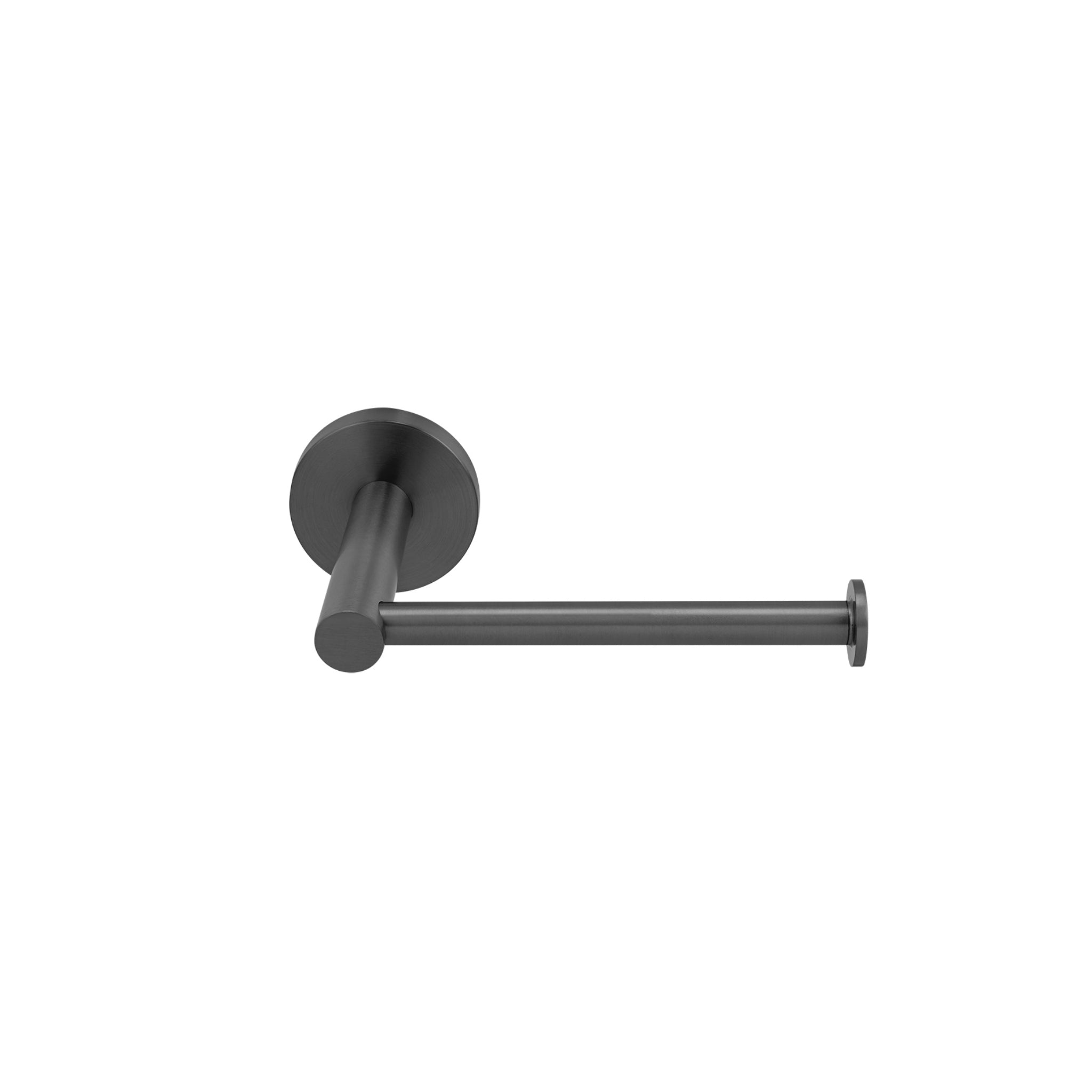 AQUAPERLA LUCID PIN TOILET PAPER HOLDER 167MM GUN METAL