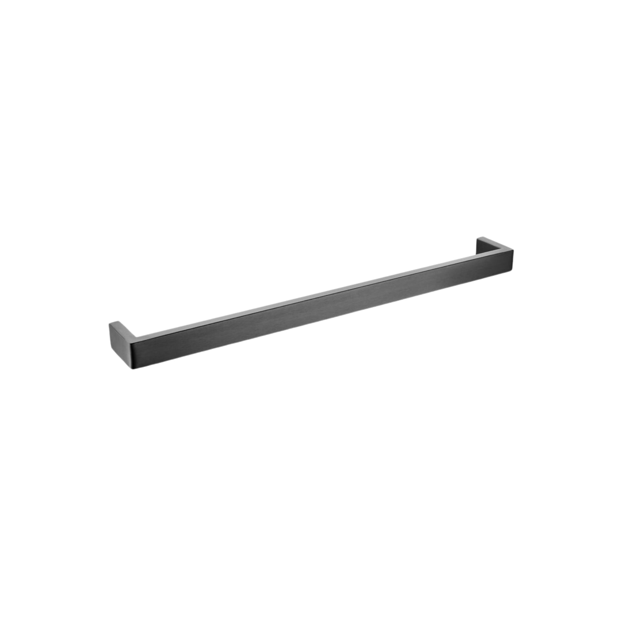 AQUAPERLA IVANO SINGLE TOWEL RAIL GUN METAL (AVAILABLE IN 600MM AND 800MM)