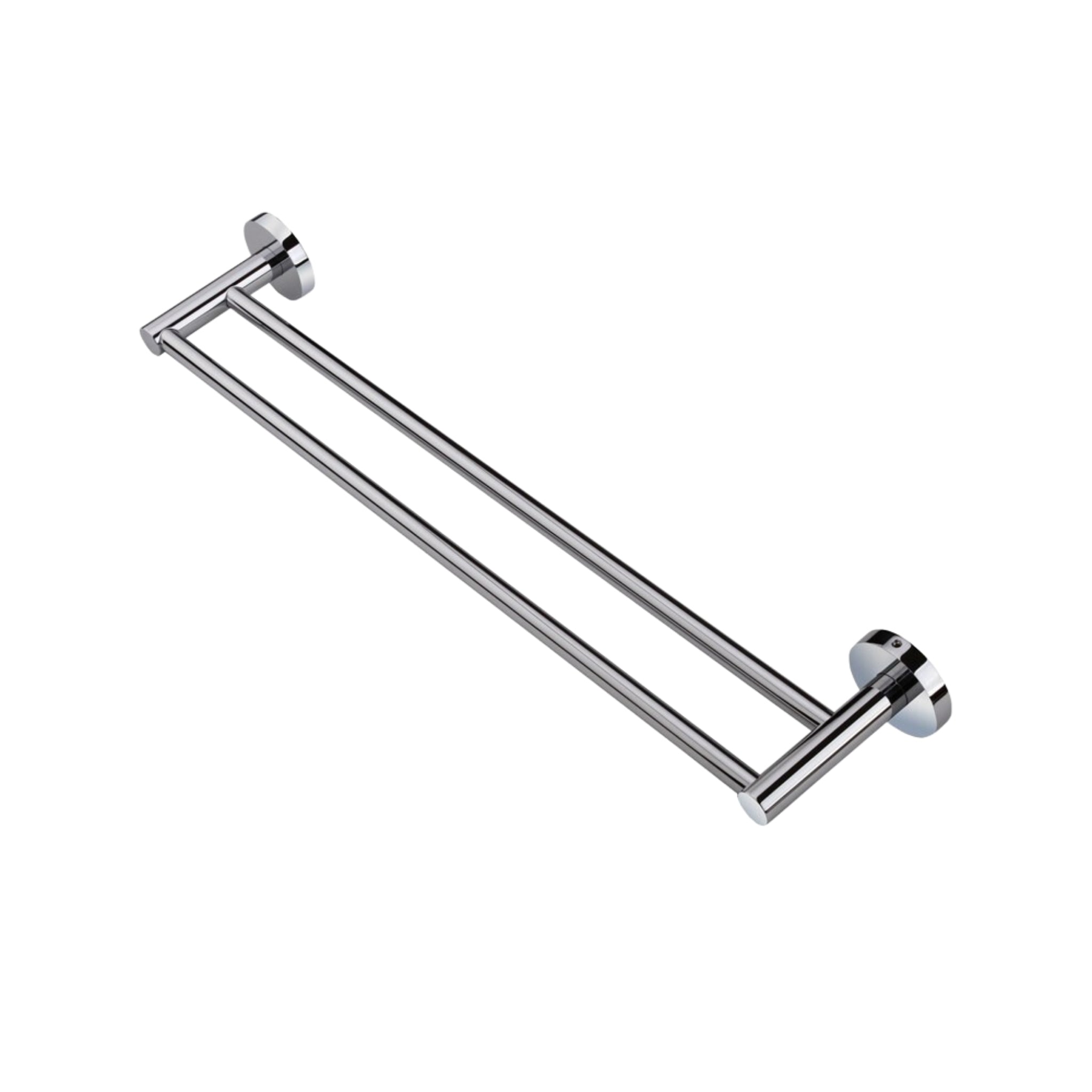 AQUAPERLA LUCID PIN CUTTABLE DOUBLE TOWEL RAIL 790MM CHROME