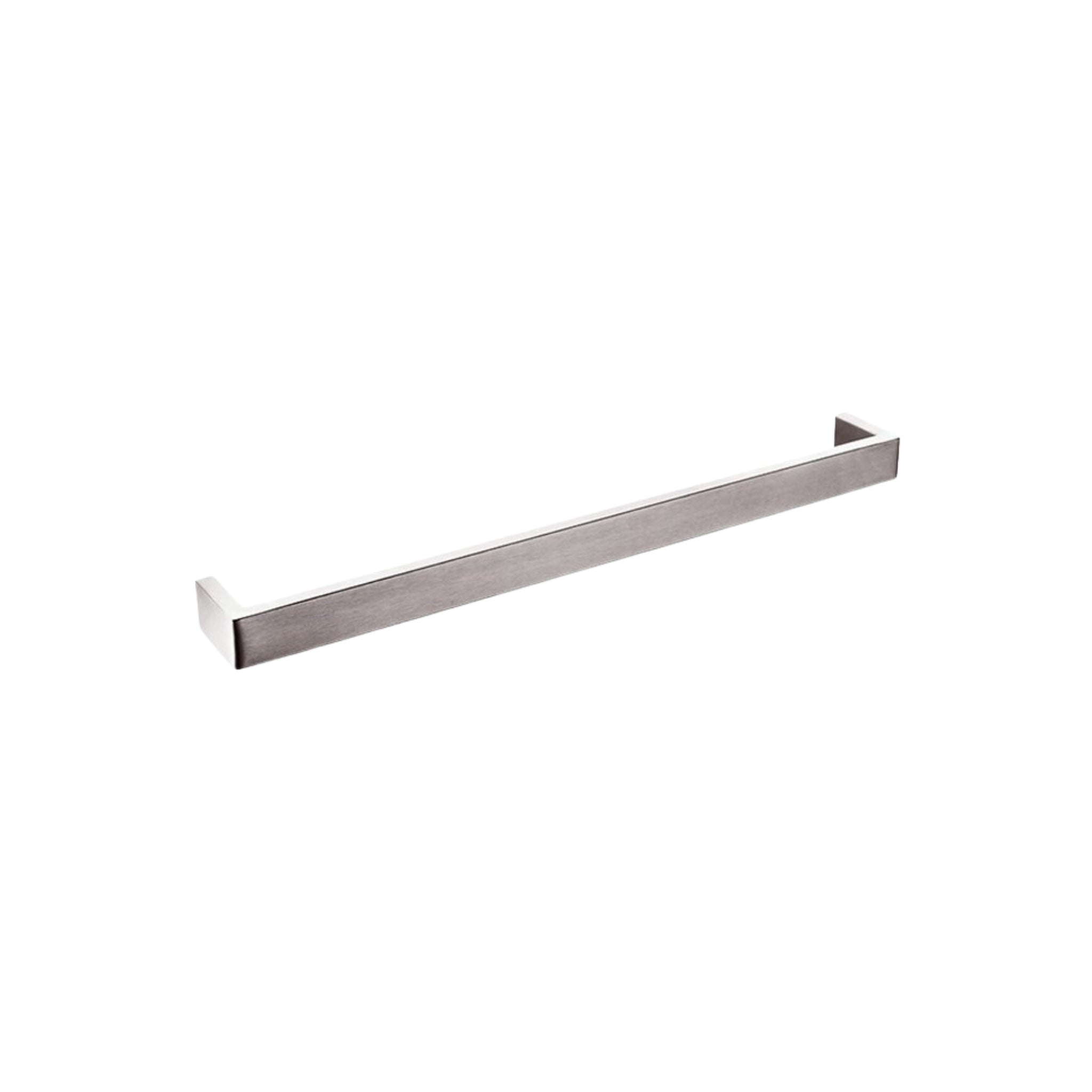 AQUAPERLA IVANO SINGLE TOWEL RAIL BRUSHED NICKEL (AVAILABLE IN 600MM AND 800MM)