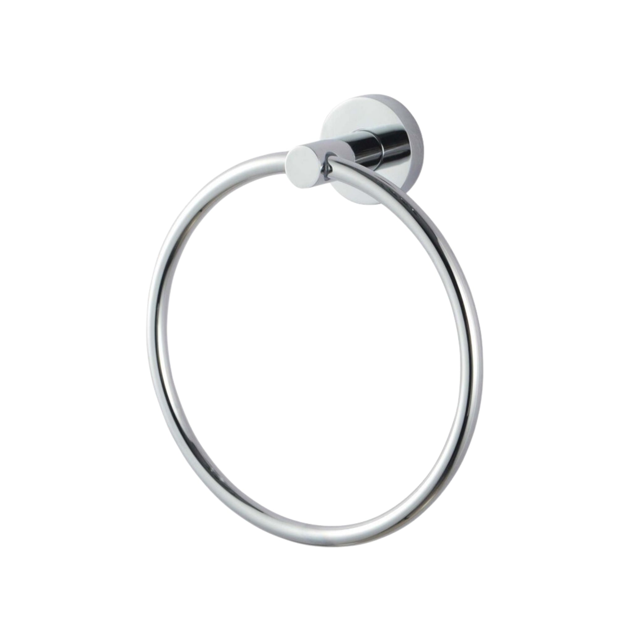 AQUAPERLA LUCID PIN TOWEL RING 188MM CHROME