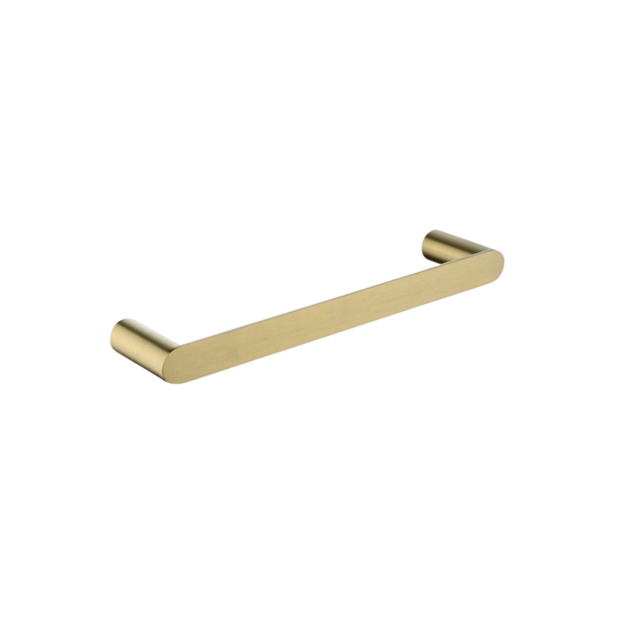 AQUAPERLA RUSHY HAND TOWEL RAIL 300MM BRUSHED BRASS