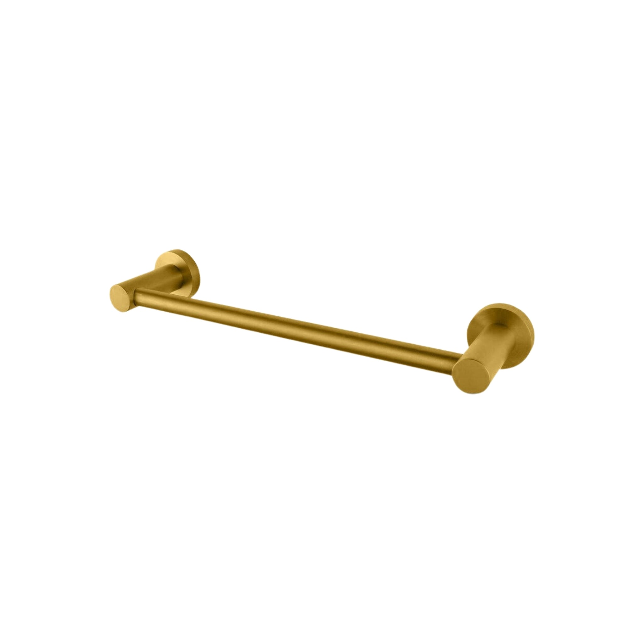 AQUAPERLA LUCID PIN HAND TOWEL HOLDER 347MM BRUSHED BRASS