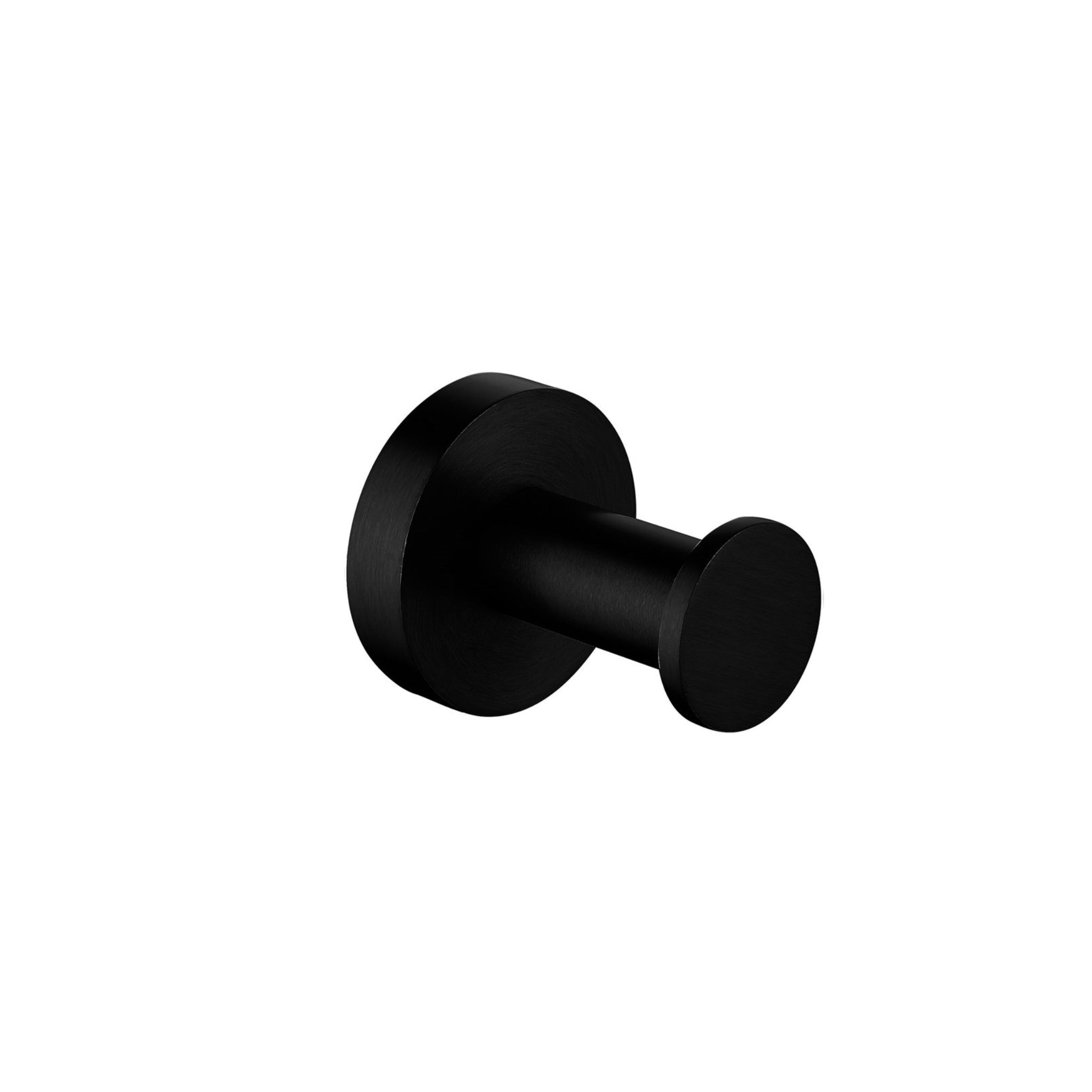 AQUAPERLA LUCID PIN ROBE HOOK BLACK