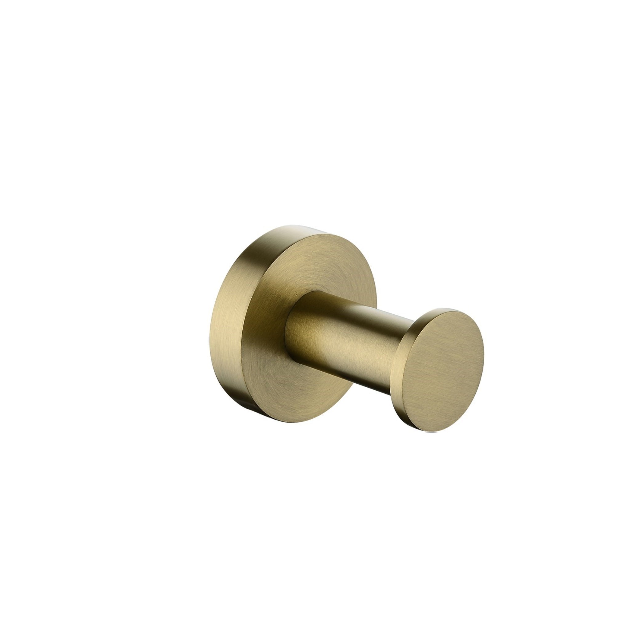 AQUAPERLA LUCID PIN ROBE HOOK BRUSHED BRASS