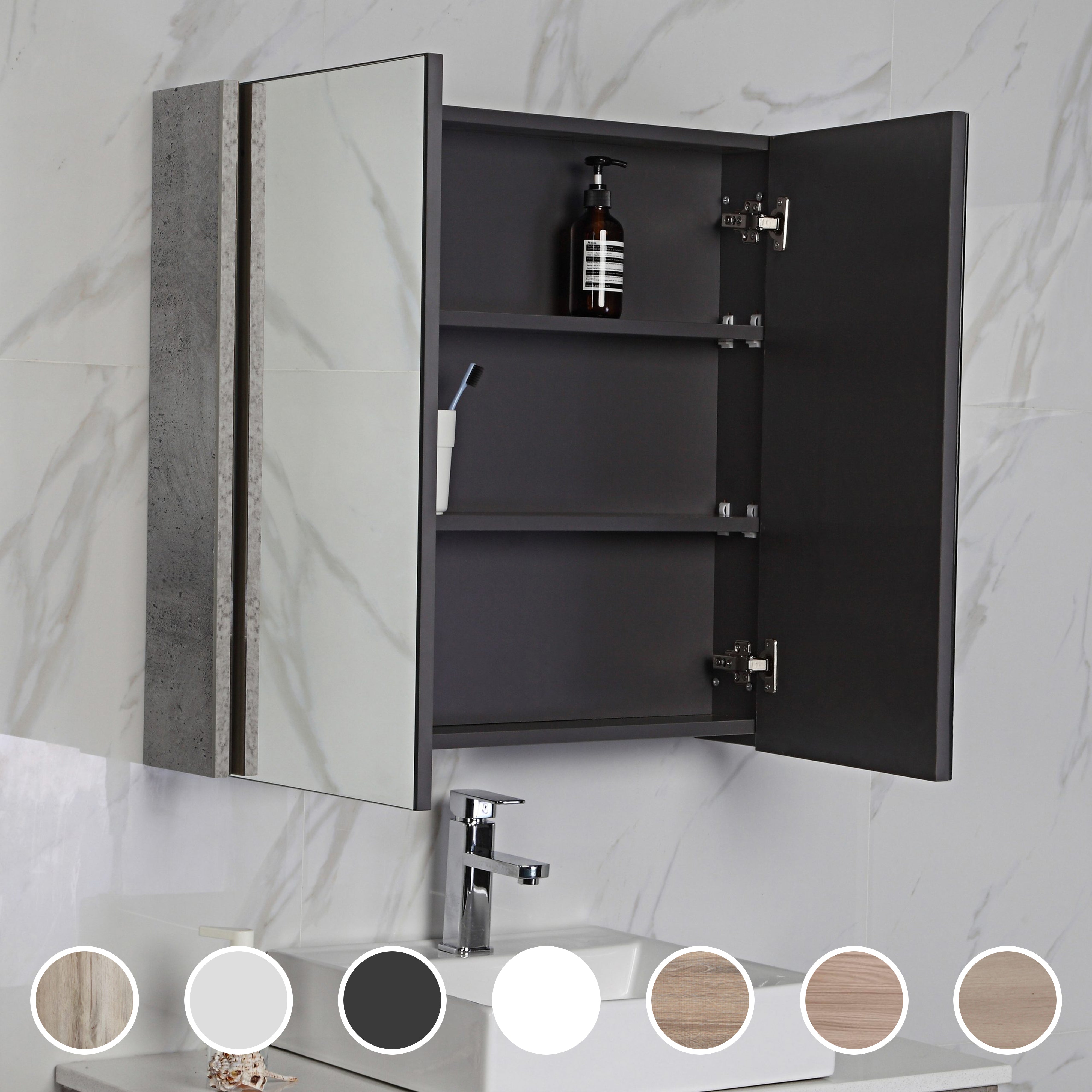 AULIC BELLA CUSTOM SHAVING CABINET (ALL SIZING)