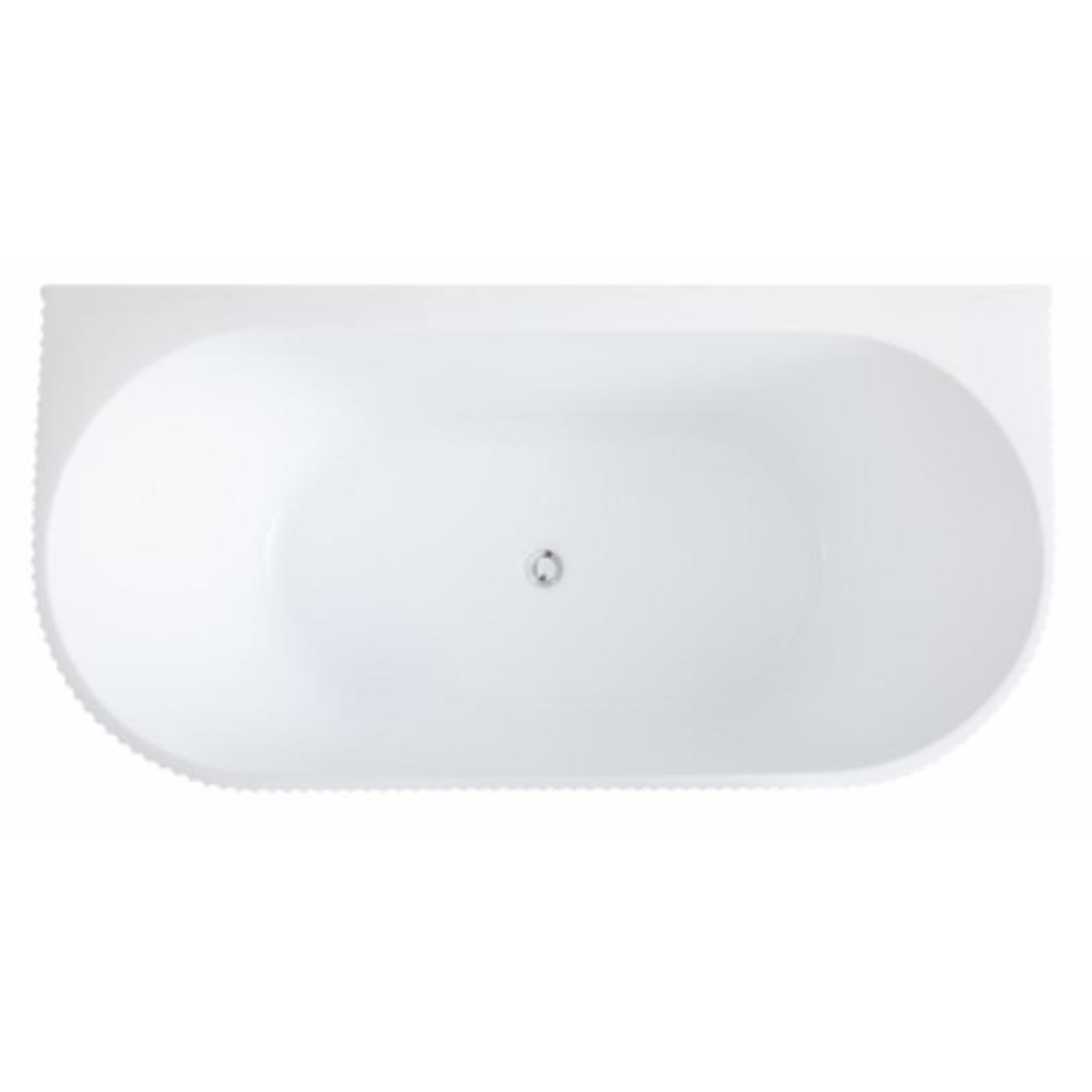 CETO BARI FREESTANDING BATHTUB GLOSS WHITE (AVAILABLE IN 1500MM AND 1700MM)