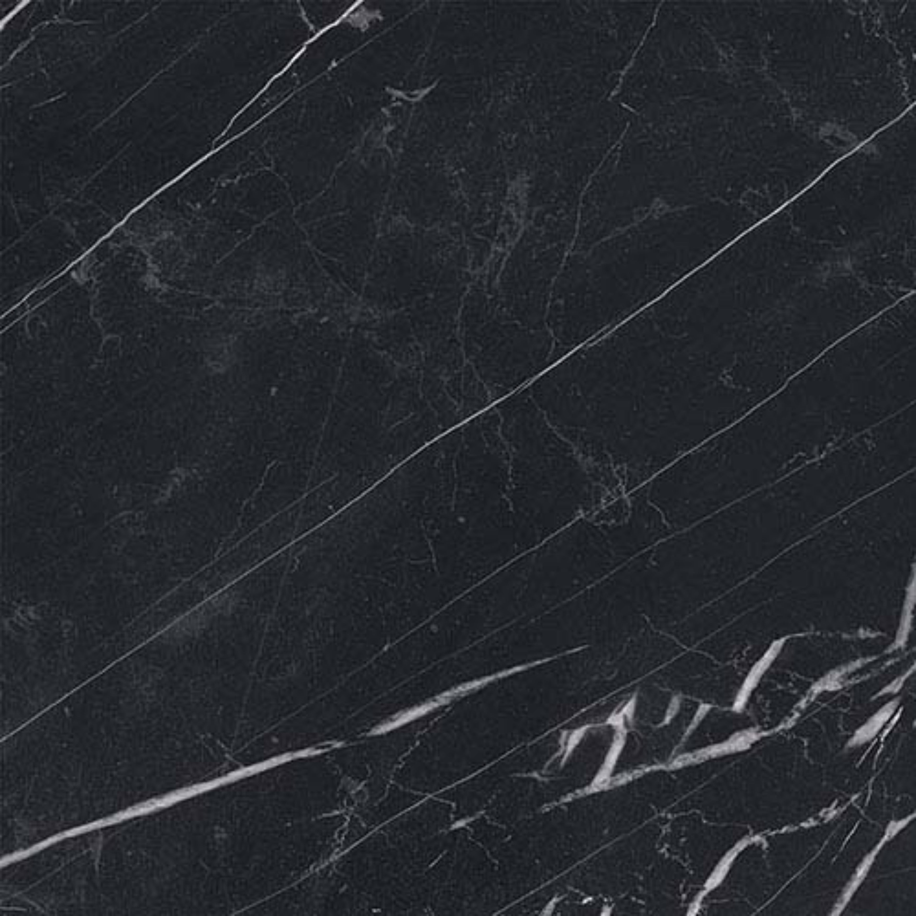 EVERSTONE SUPERB MARBLE MARQUINA BLACK TILE SAMPLE (1PC)