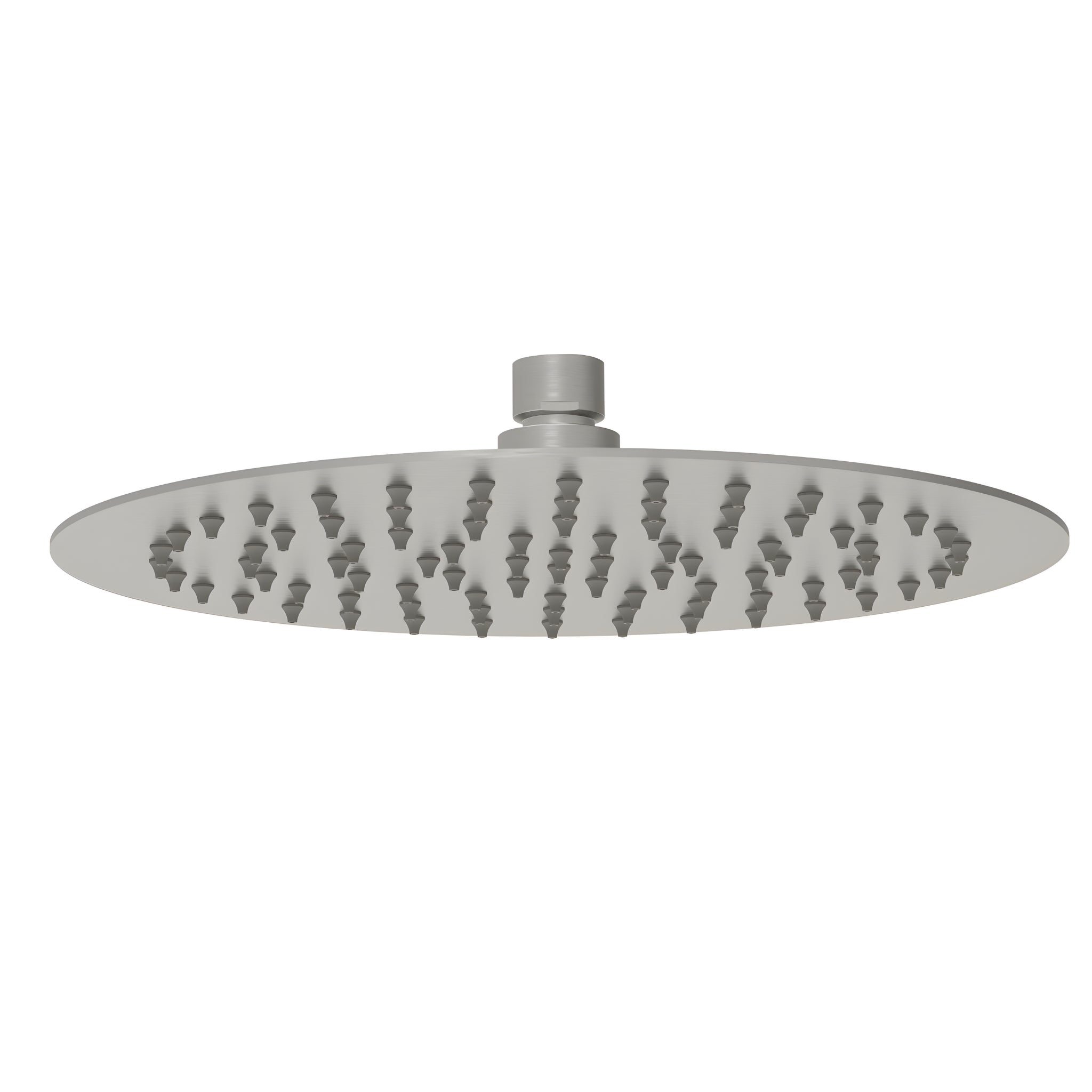 IKON DOVE SHOWER HEAD 250MM BRUSHED NICKEL