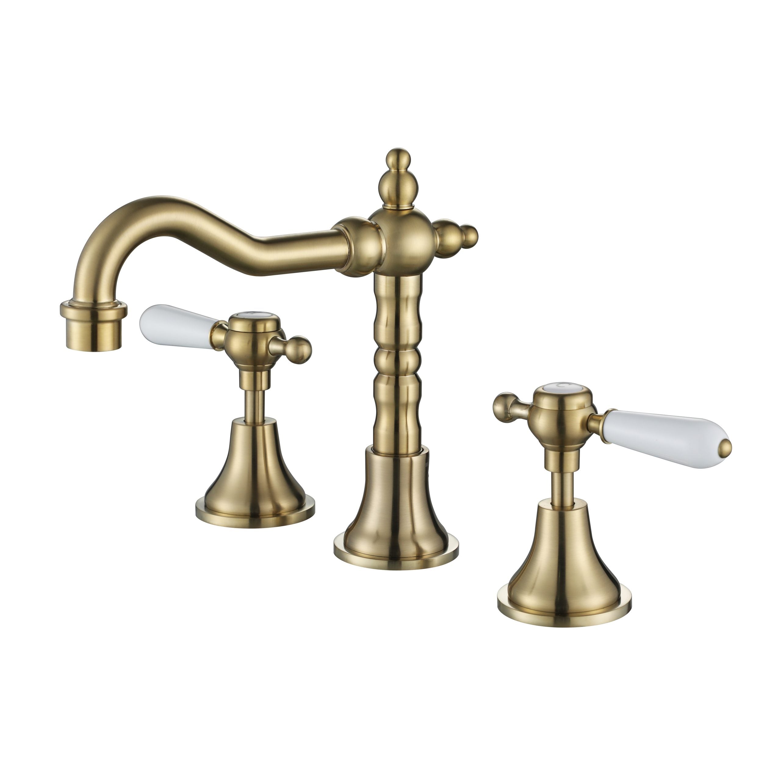 MODERN NATIONAL BORDEAUX THREE PIECE BASIN SET ⁠⁠242MM BRUSHED BRONZE