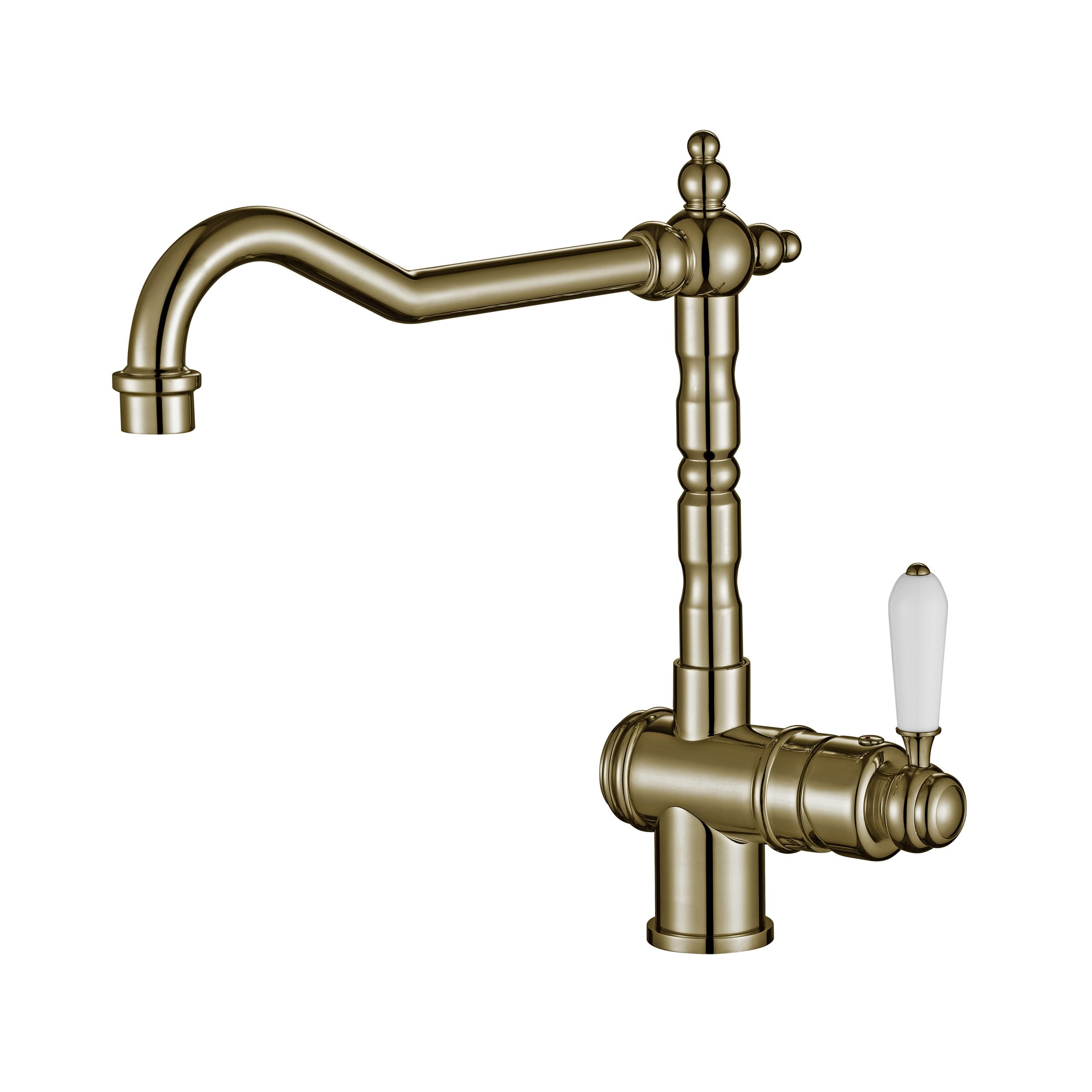 MODERN NATIONAL BORDEAUX KITCHEN MIXER ⁠⁠292MM BRUSHED BRONZE