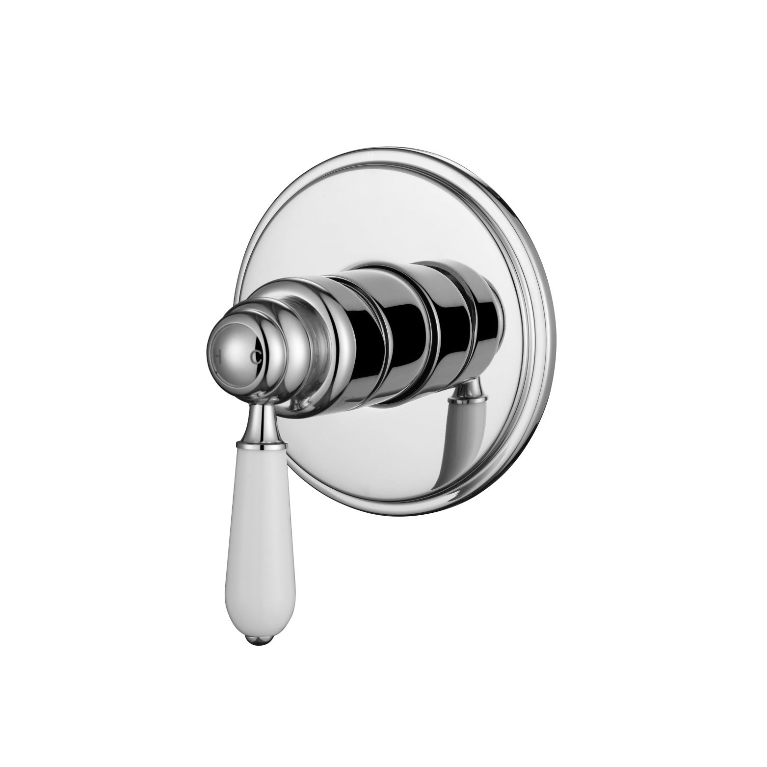 MODERN NATIONAL BORDEAUX SHOWER MIXER ⁠⁠115MM CHROME