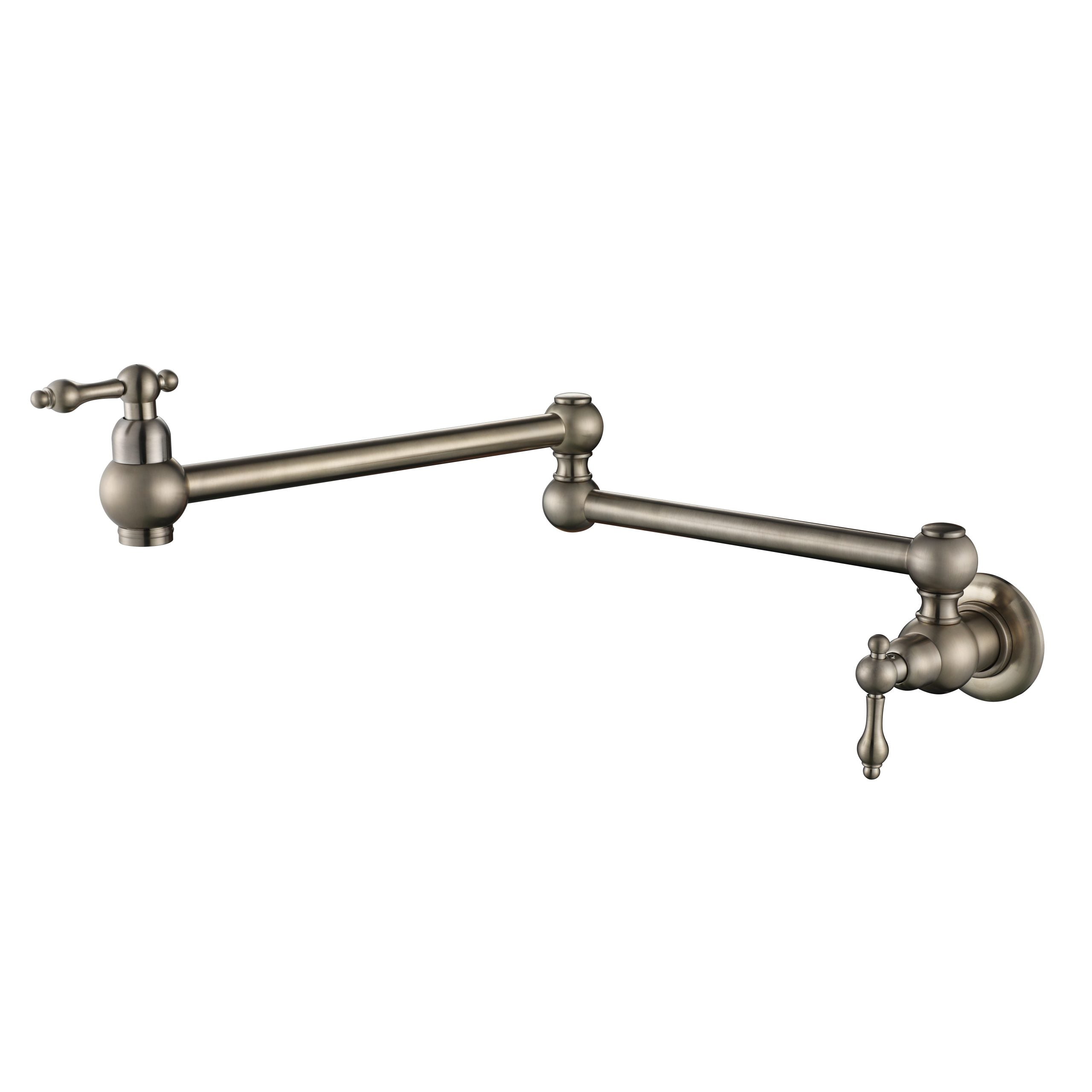 MODERN NATIONAL BORDEAUX KITCHEN POT FILLER ⁠⁠577MM BRUSHED NICKEL