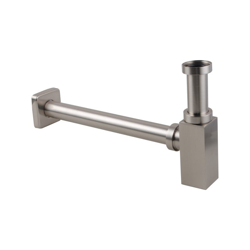 AQUAPERLA BOTTLE TRAP 110MM BRUSHED NICKEL