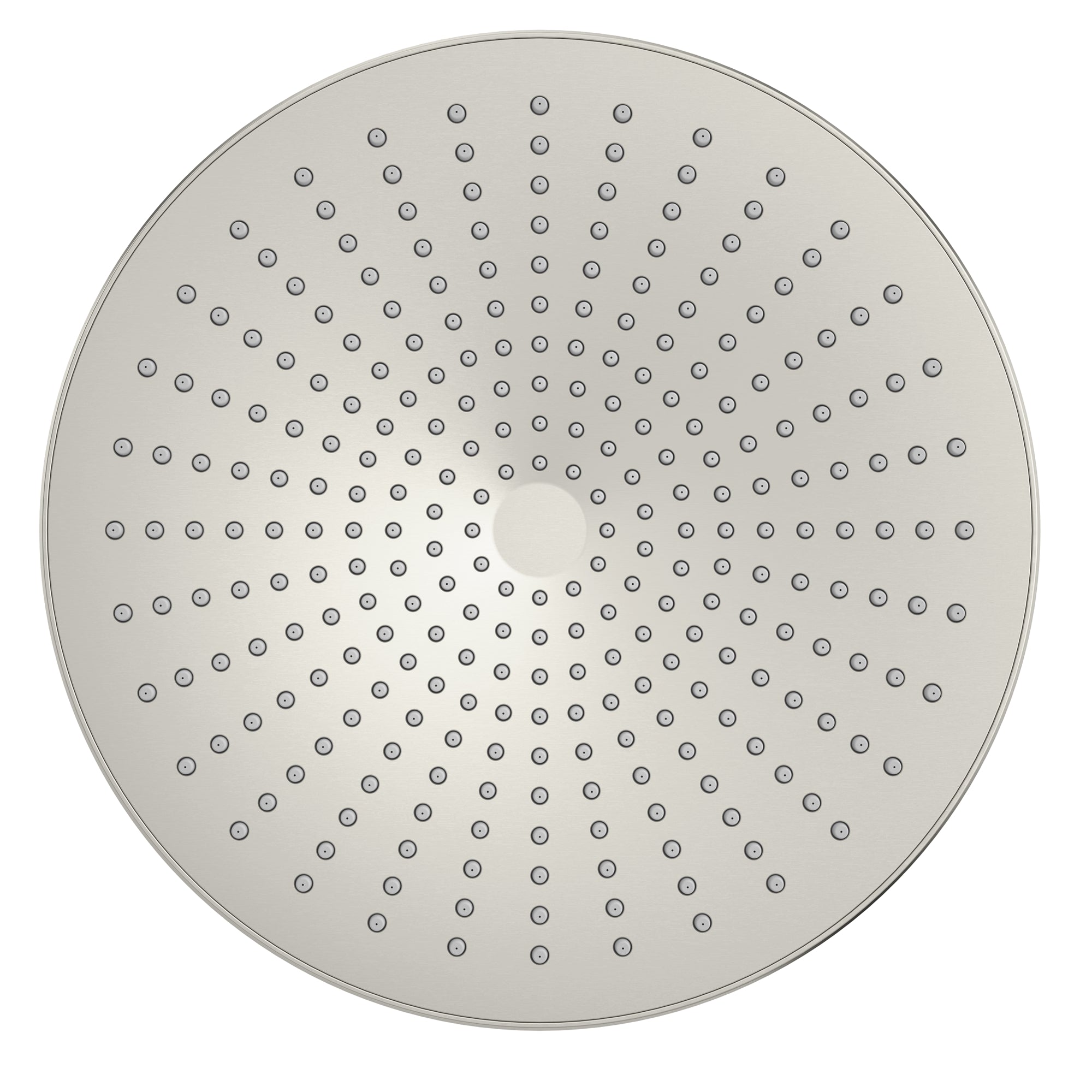 NERO OPAL ROUND SHOWER HEAD 250MM BRUSHED NICKEL