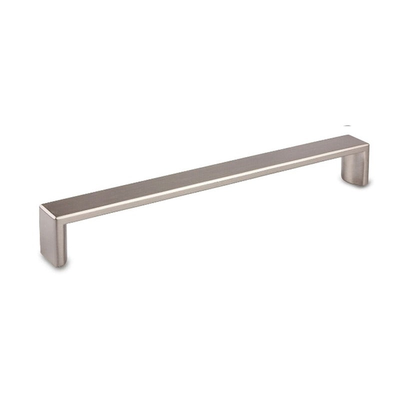 MODULR SQUARE HANDLE BRUSHED NICKEL (AVAILABLE IN 128MM, 192MM AND 256MM)