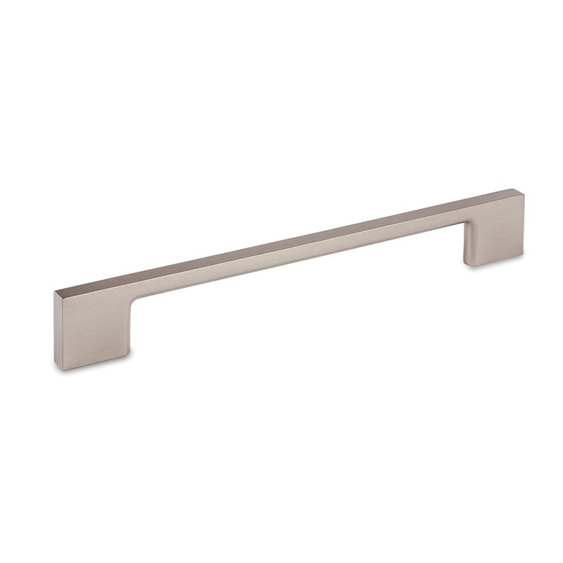 MODULR SQUARE HANDLE BRUSHED NICKEL (AVAILABLE IN 96MM, 128MM, 160MM, 192MM, 240MM AND 320MM)