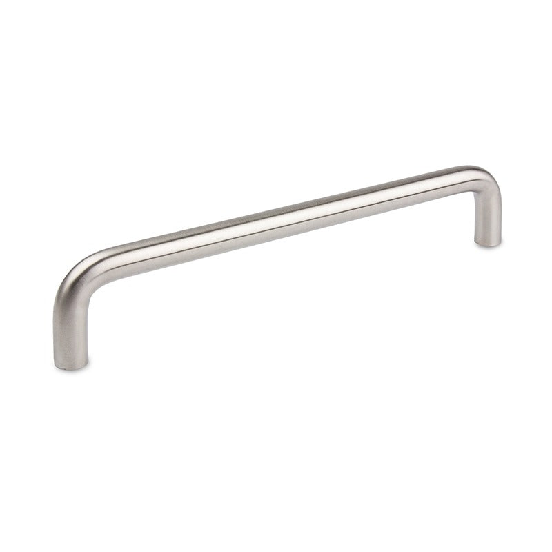 MODULR SQUARE HANDLE BRUSHED NICKEL 96MM