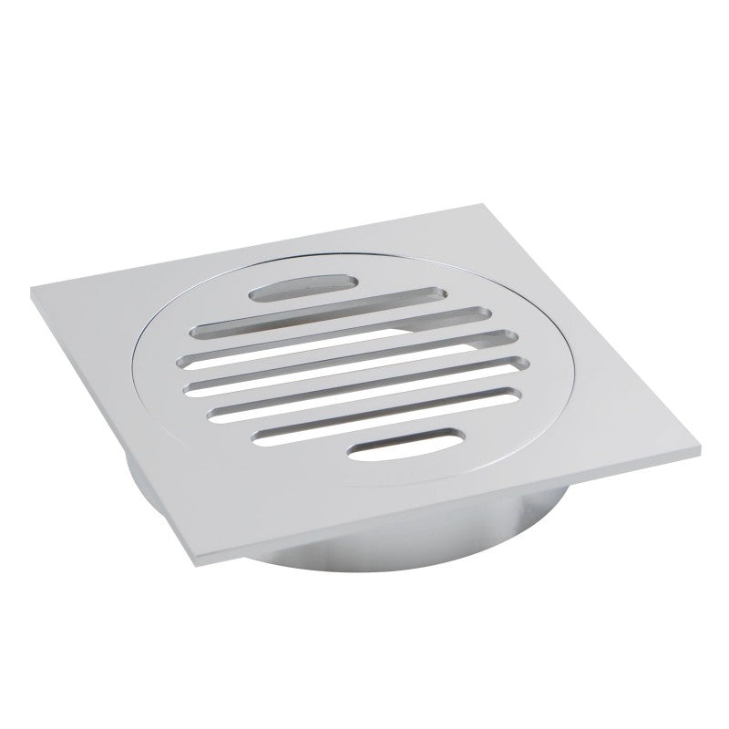 AQUAPERLA FLOOR DRAIN 110MM CHROME