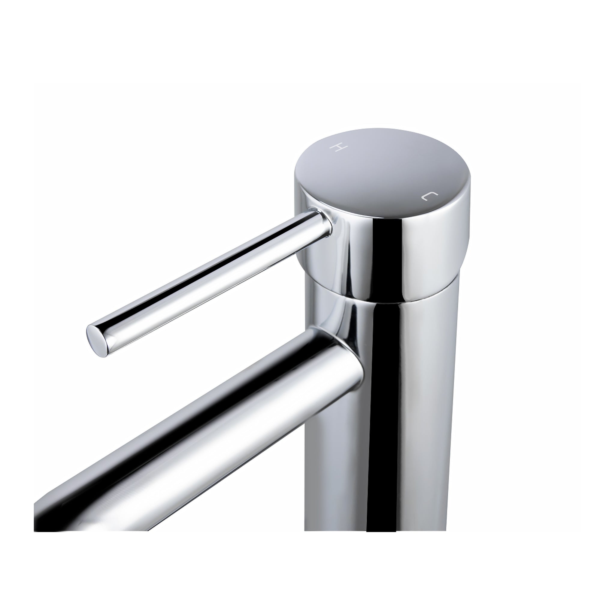 AQUAPERLA LUCID PIN BASIN MIXER 177MM CHROME