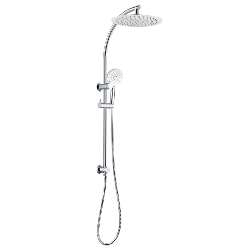 AQUAPERLA ROUND 10" SHOWER STATION CHROME