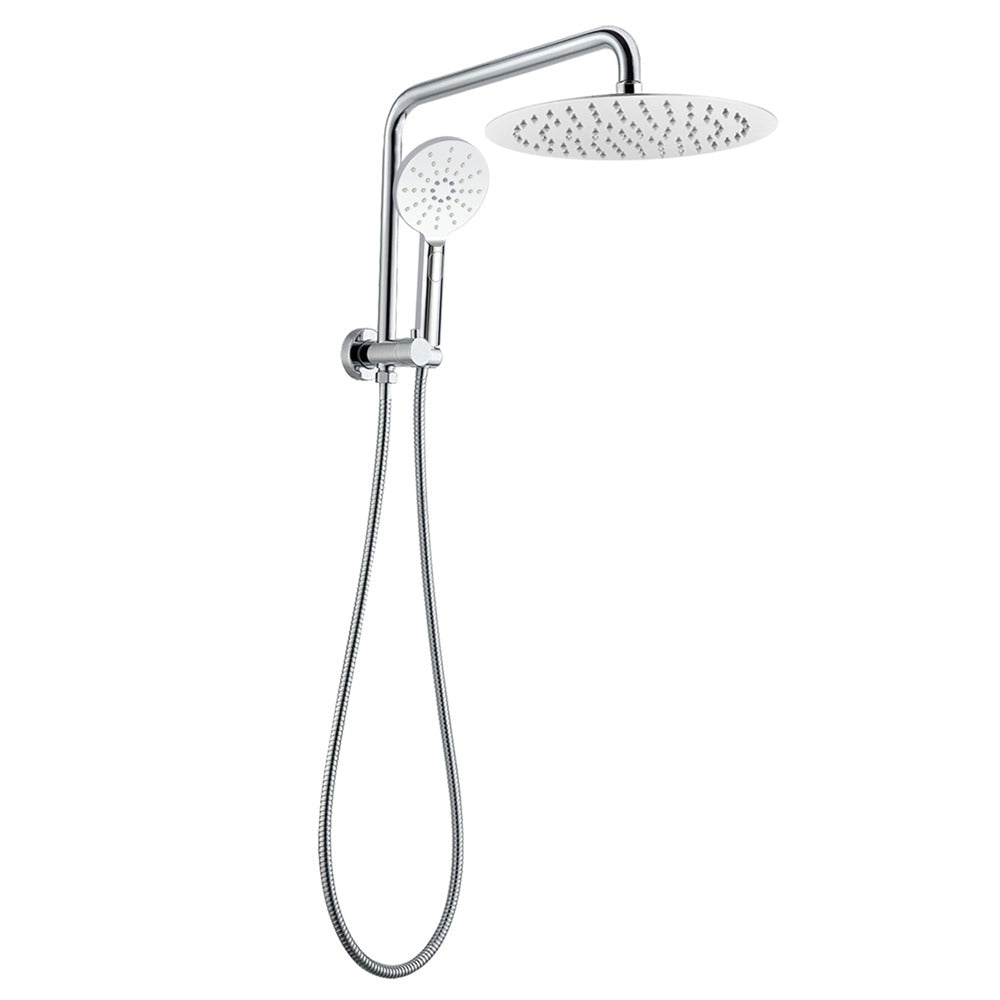 AQUAPERLA ROUND 10'' SHOWER STATION CHROME