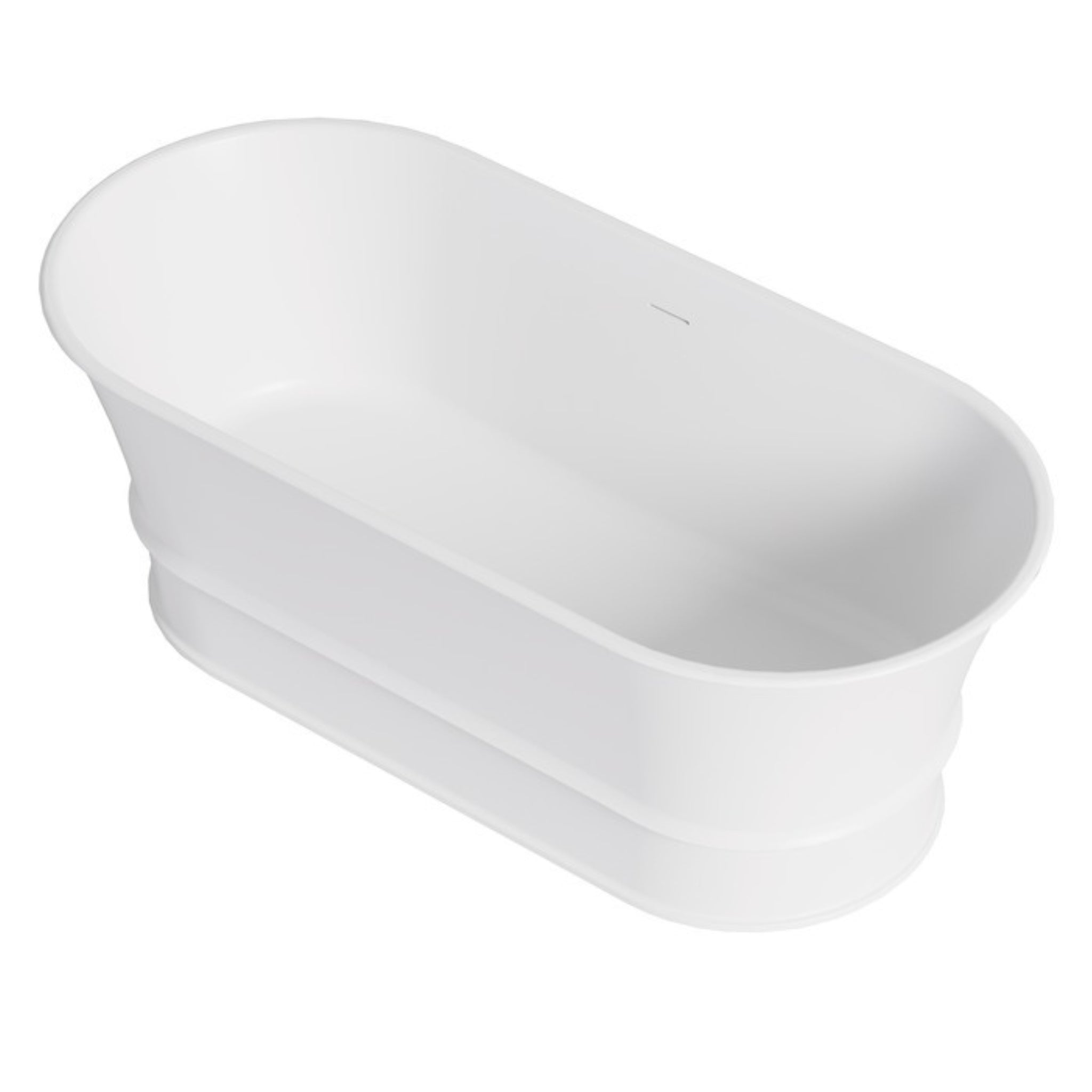 CETO HARRINGTON FREESTANDING BATHTUB MATTE WHITE (AVAILABLE IN 1500MM AND 1700MM)