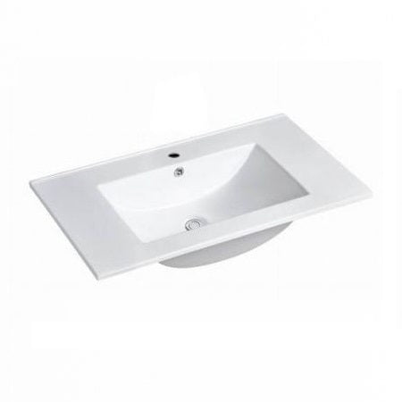 INFINITY SERSI MATTE WHITE 750MM SINGLE BOWL WALL HUNG VANITY