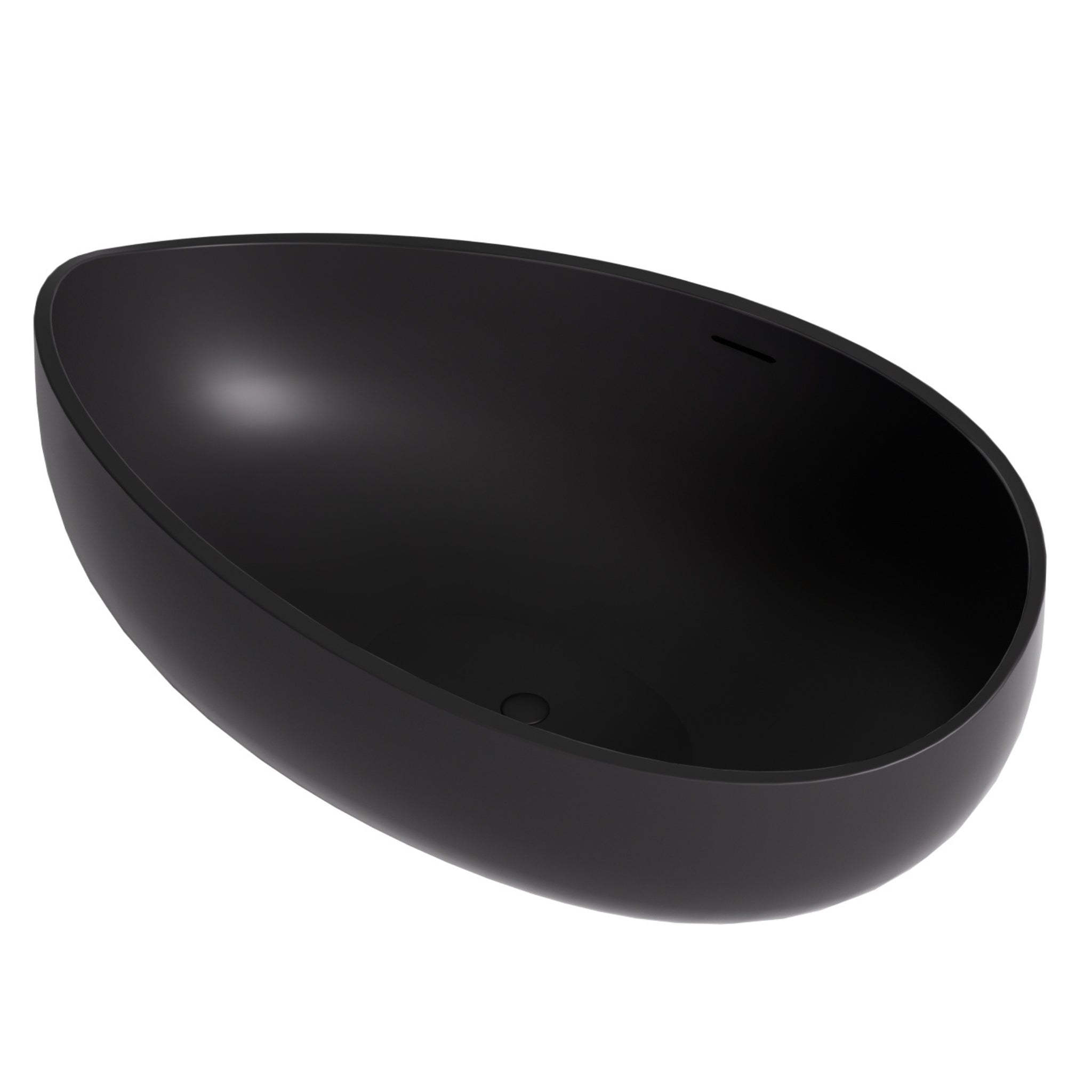 CETO WAVERLY FREESTANDING BATHTUB MATTE BLACK 1800MM