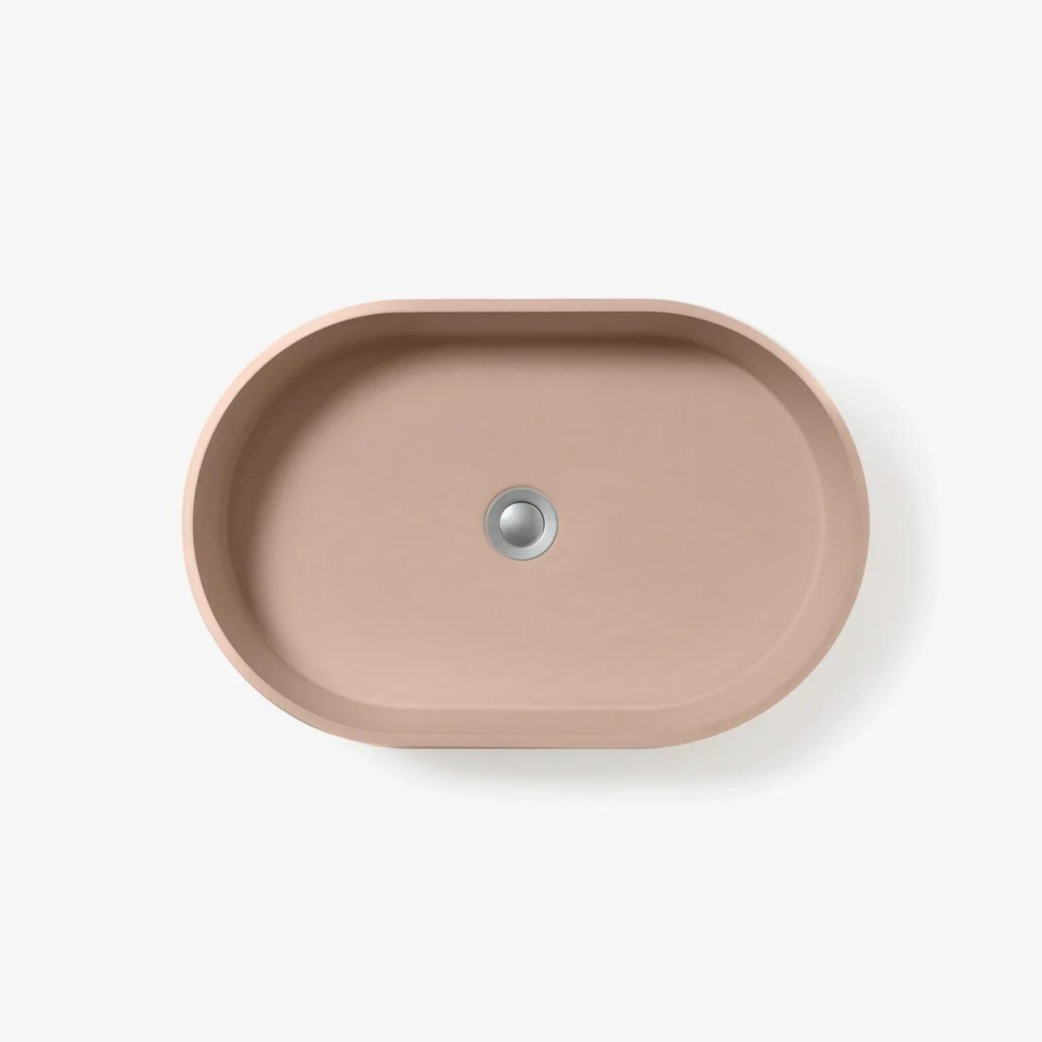 CONCRETE STUDIO BILYA ABOVE COUNTER BASIN QUARTZ 540MM