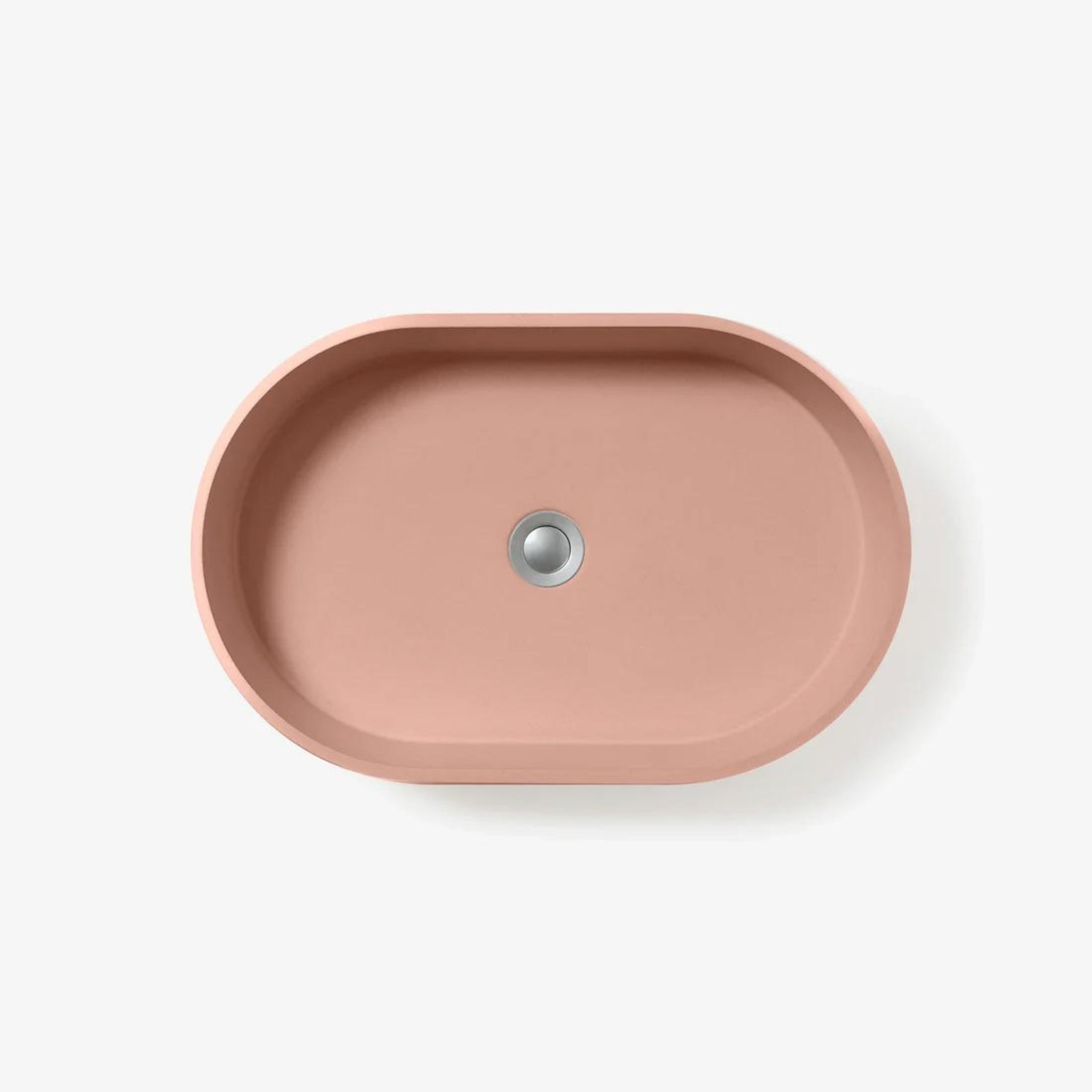 CONCRETE STUDIO BILYA ABOVE COUNTER BASIN ROSE 540MM