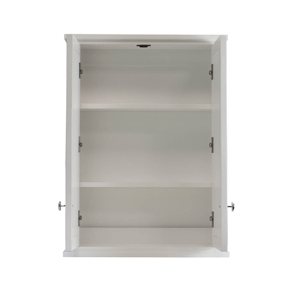 TURNER HASTINGS COVENTRY SATIN WHITE MIRROR SHAVING CABINET 600MM