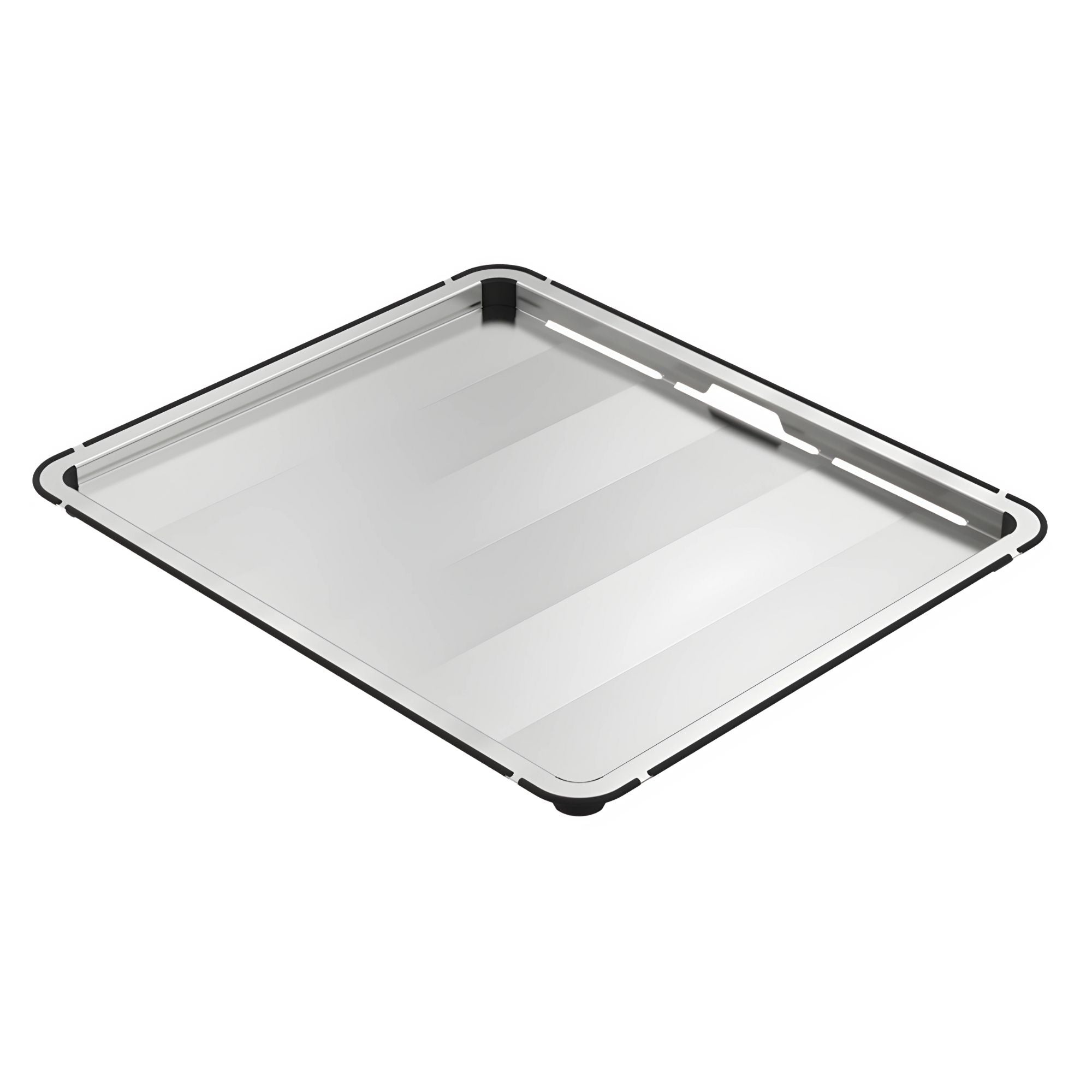 ABEY PIAZZA SQUARE SINGLE BOWL KITCHEN SINK STAINLESS STEEL 770MM