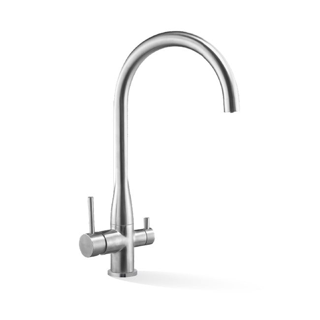 LINKWARE ELLE FILTER SINK MIXER 425MM STAINLESS STEEL