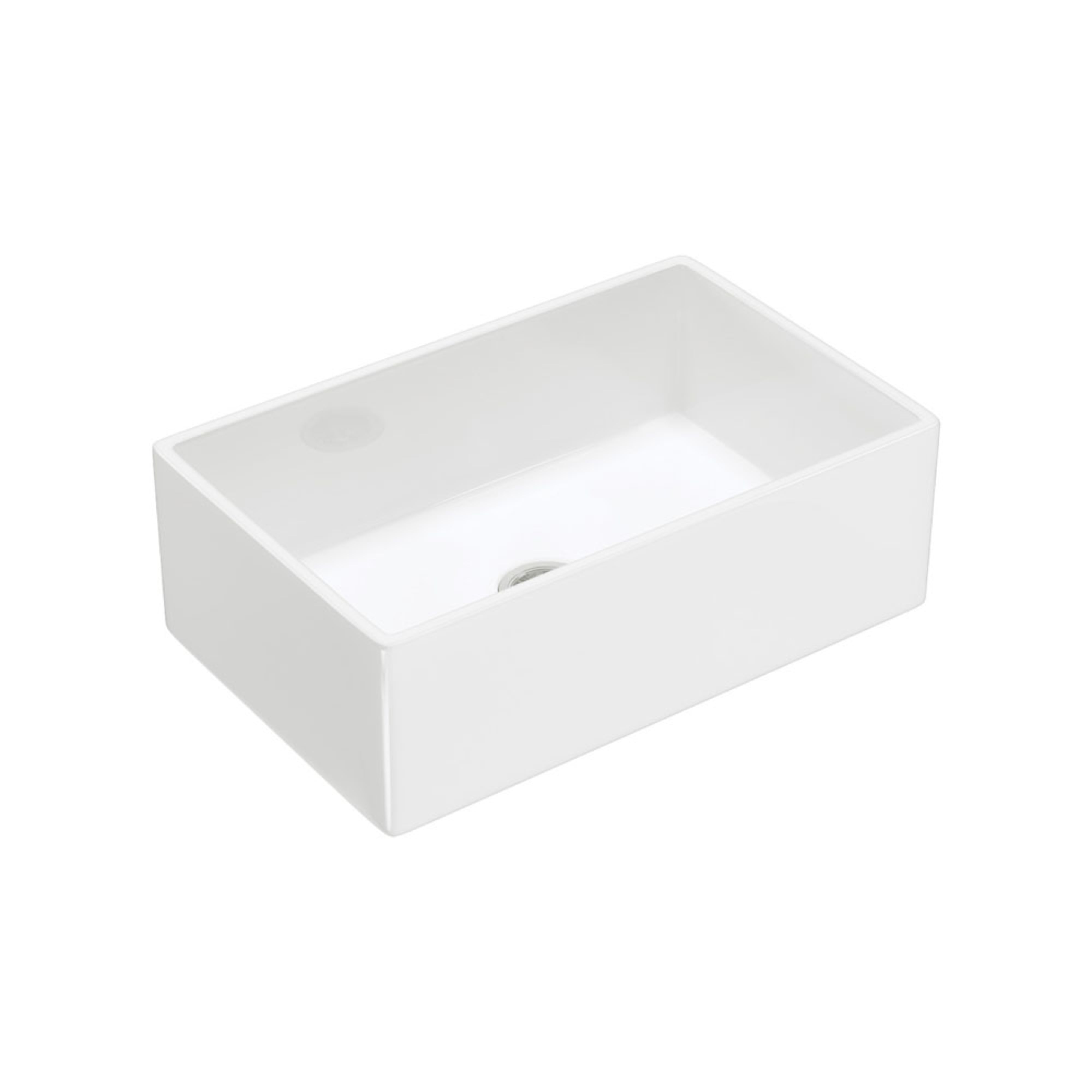 FIENZA WINSTON SINGLE BOWL BUTLER SINK GLOSS WHITE 750MM