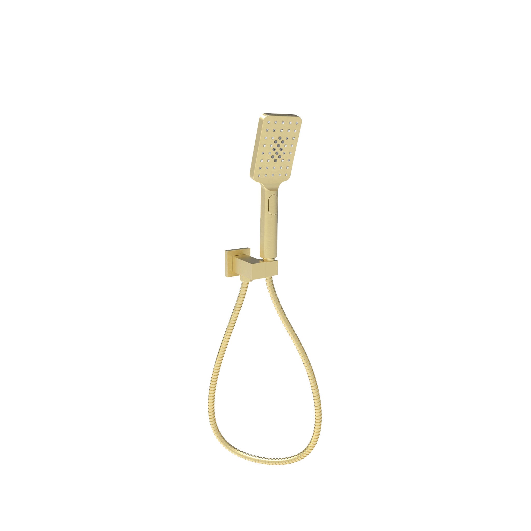 IKON EDEN HAND SHOWER ON WALL OUTLET BRACKET 299MM BRUSHED GOLD