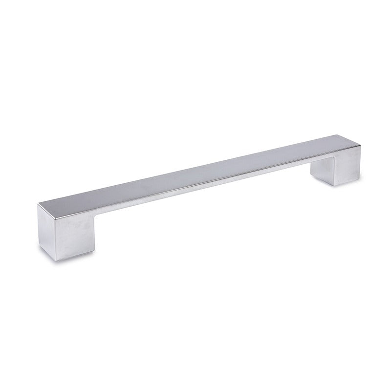 MODULR SQUARE HANDLE MATTE CHROME (AVAILABLE IN 128MM AND 192MM)