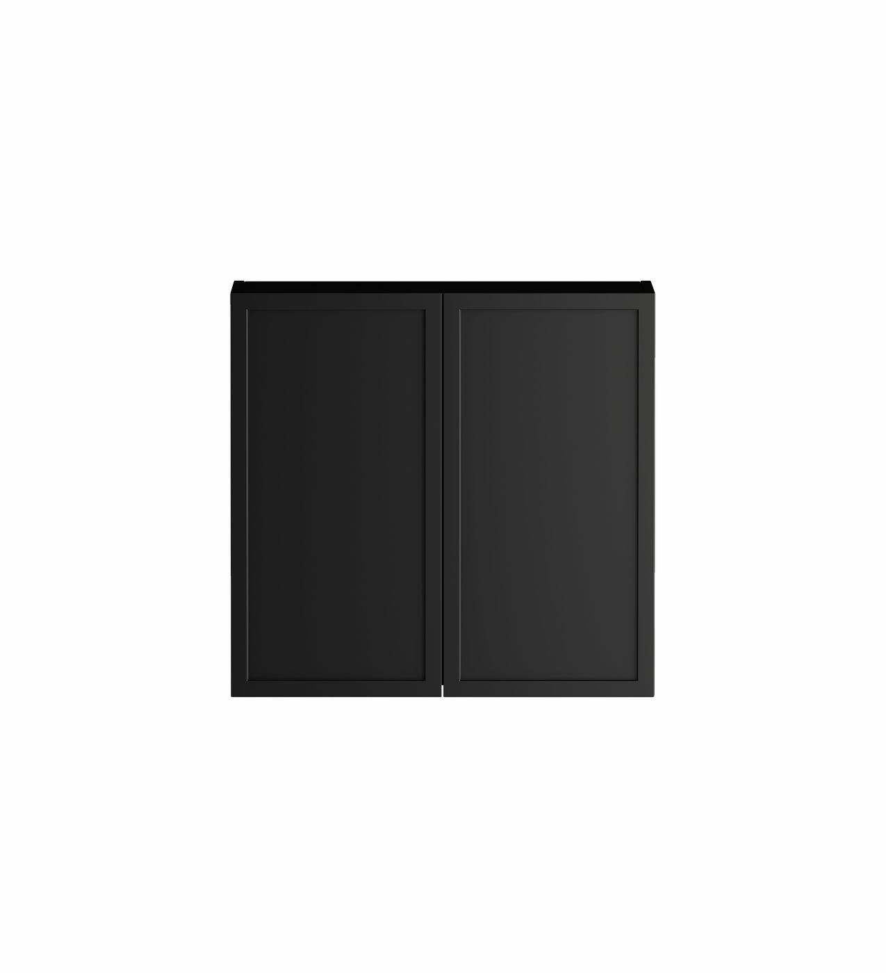 OTTI HAMPSHIRE MATTE BLACK 1300MM LAUNDRY AND WALL CABINET WITH STONE TOP & SINK (PACKAGE-C)