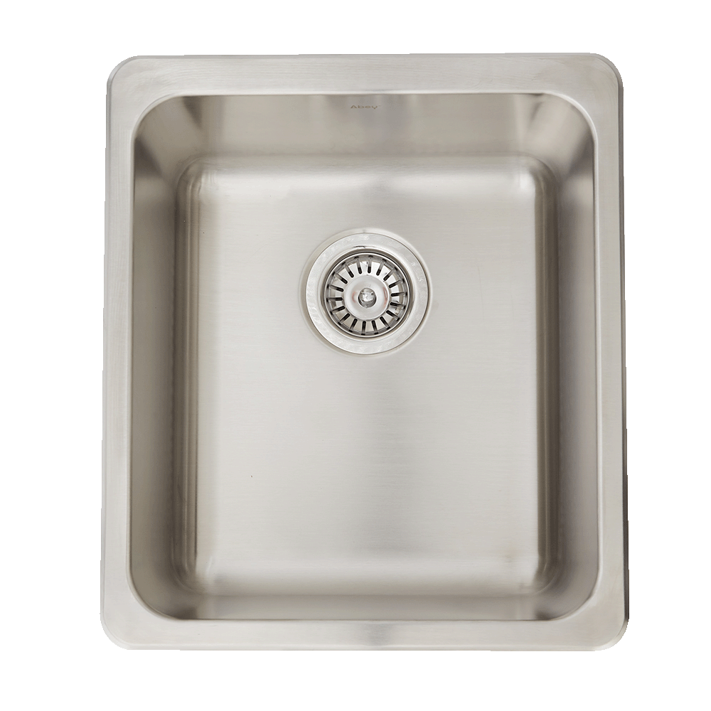 ABEY THE HUNTER SINGLE BOWL LAUNDRY SINK STAINLESS STEEL 406MM