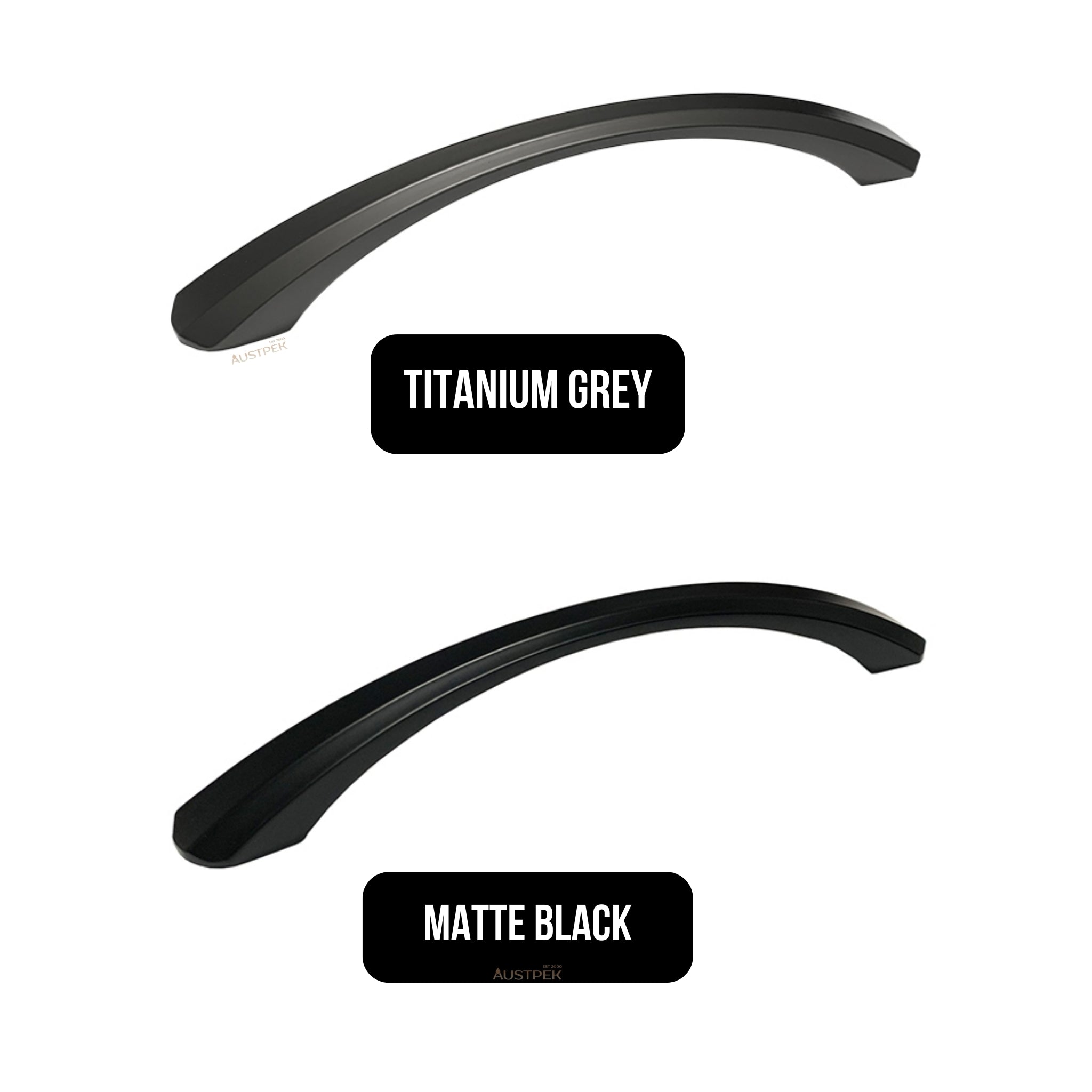 MODULR BOW HANDLE TITANIUM GREY (AVAILABLE IN 96MM, 128MM AND 192MM)