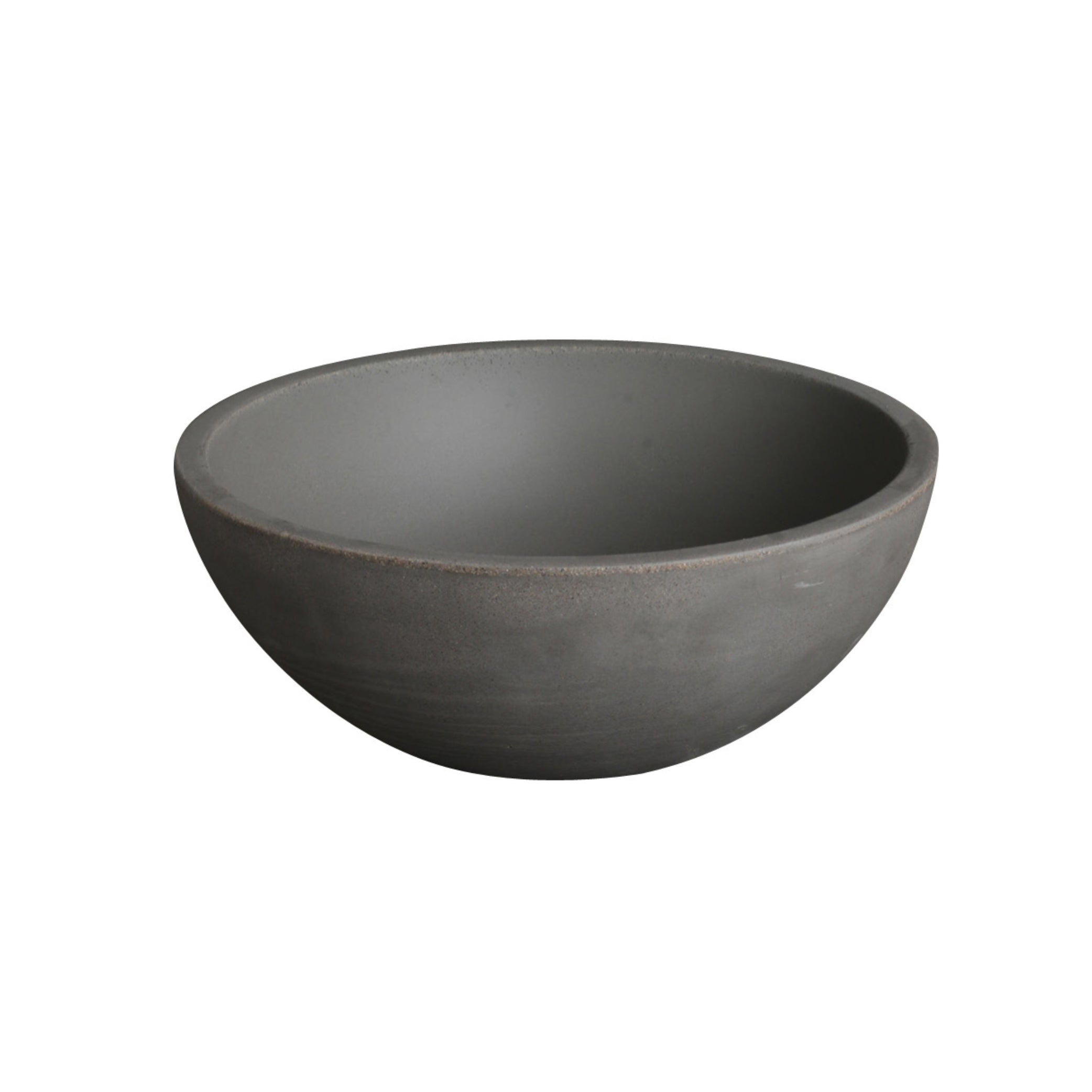 INFINITY ABOVE COUNTER CONCRETE BASIN MATTE GREY 360MM