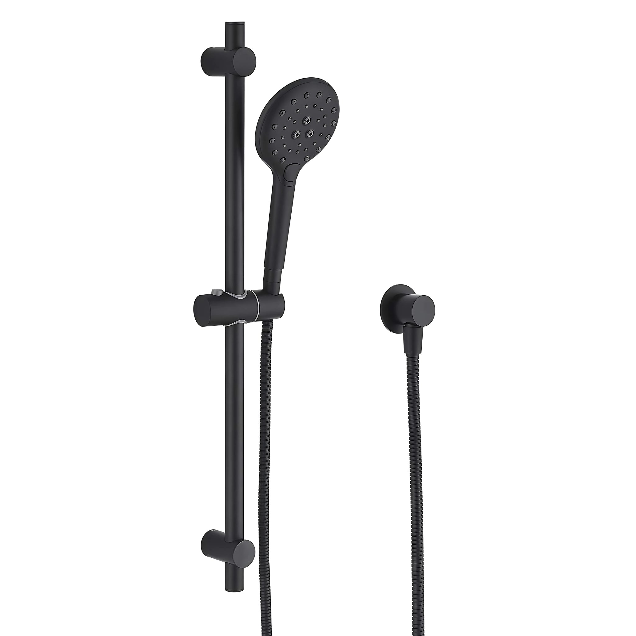 HELLYCAR IDEAL HAND SHOWER ON RAIL BLACK