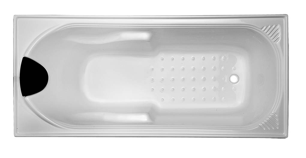 BROADWAY ISABELLA FREESTANDING BUILT-IN BATHTUB GLOSS WHITE (AVAILABLE IN 1320MM, 1530MM, 1650MM AND 1800MM)