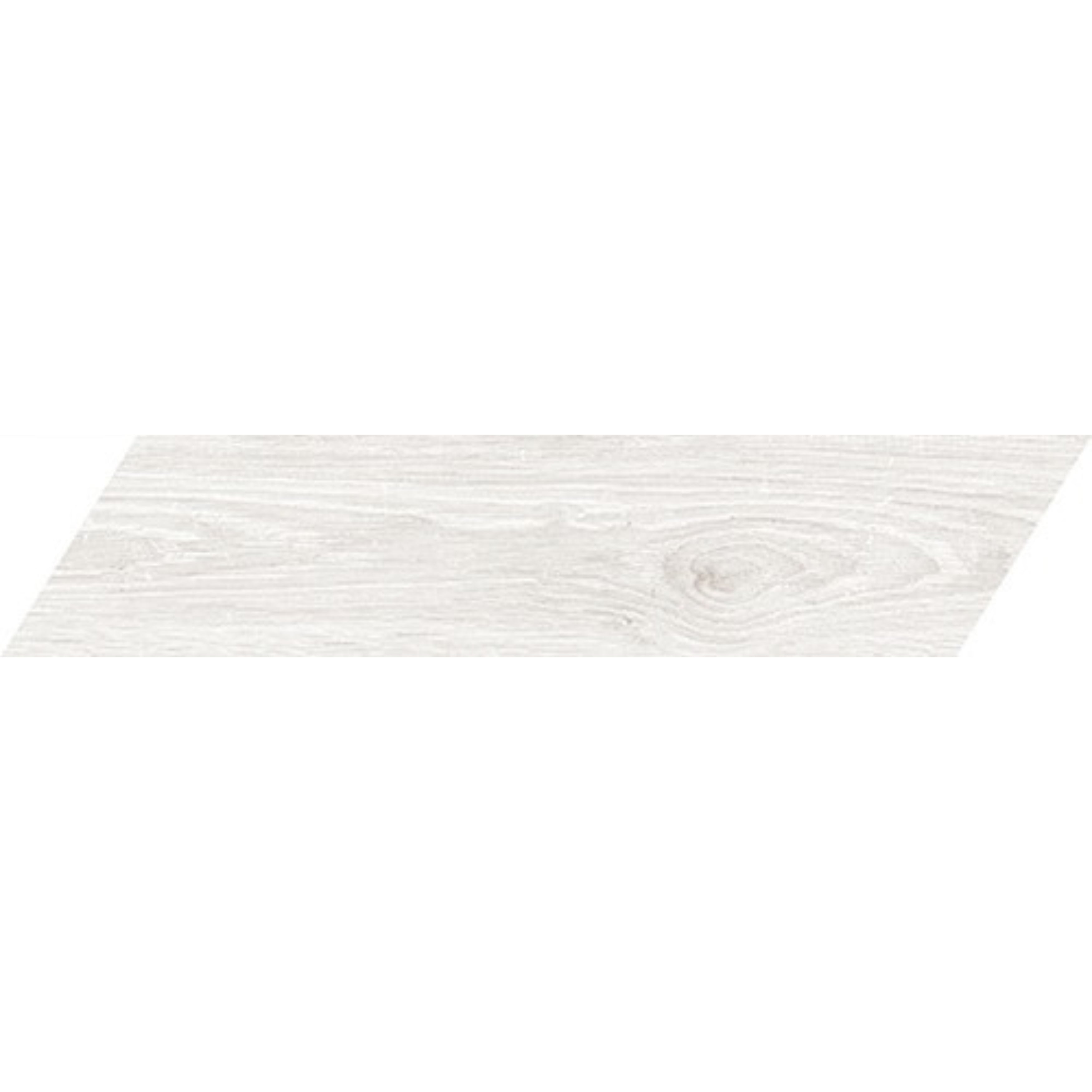 EVERSTONE OLTRE WHITE MATTE 540X110MM CHEVRON TILE (PER BOX)