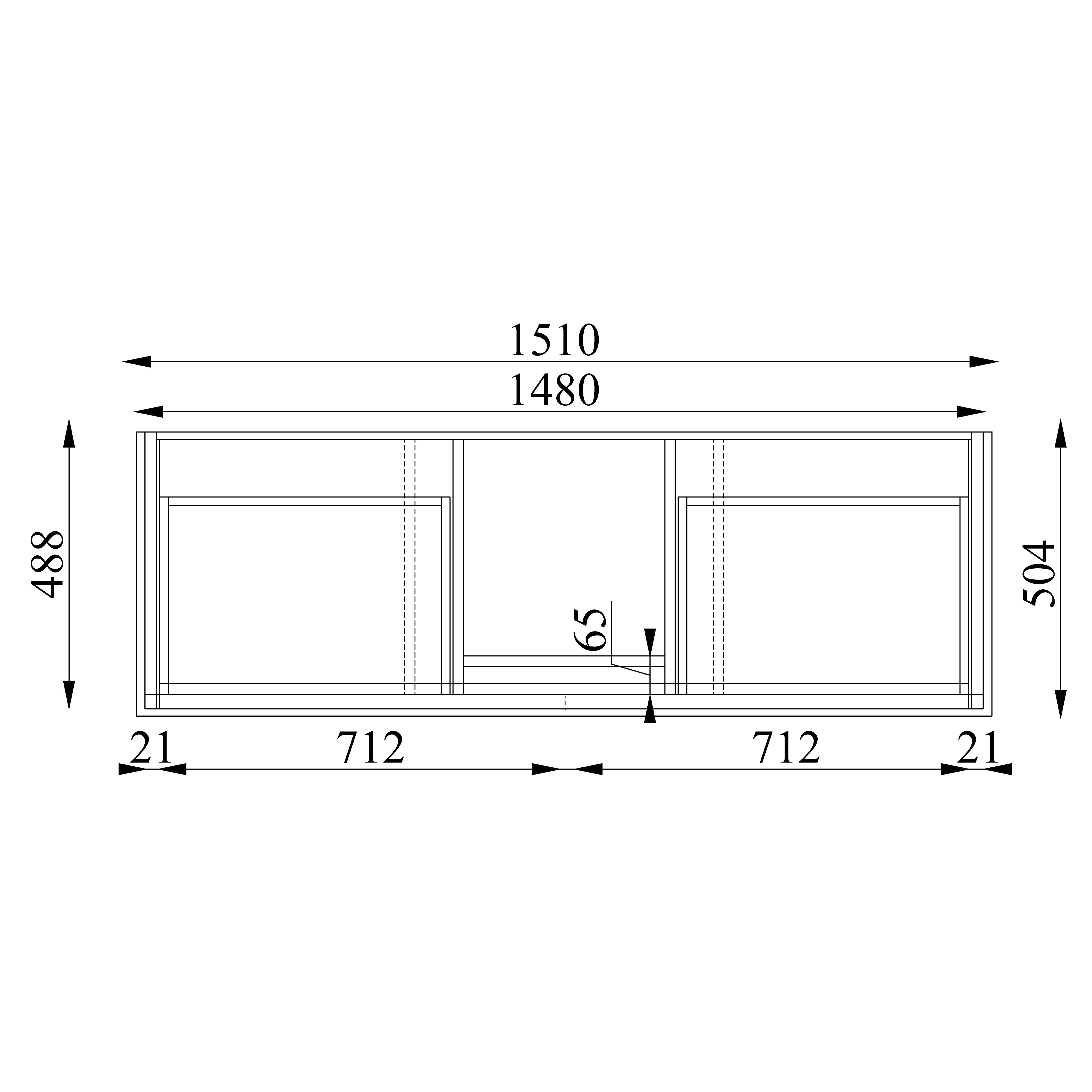 JOINERY BY BEARS ELEANOR BLACK 1500MM SINGLE BOWL FREESTANDING VANITY PACKAGE