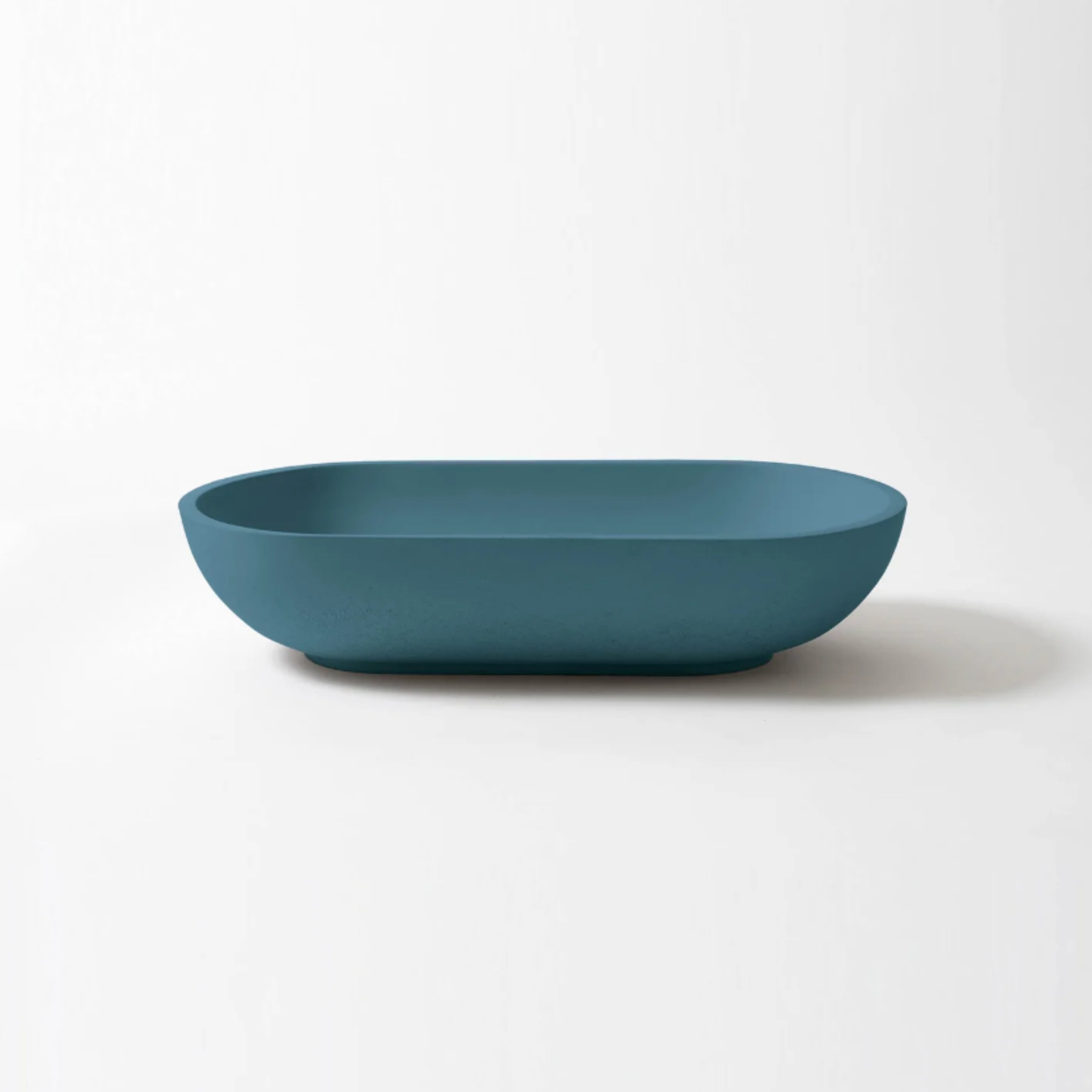 CONCRETE STUDIO KAARLA OVAL ABOVE COUNTER BASIN OCEAN 540MM