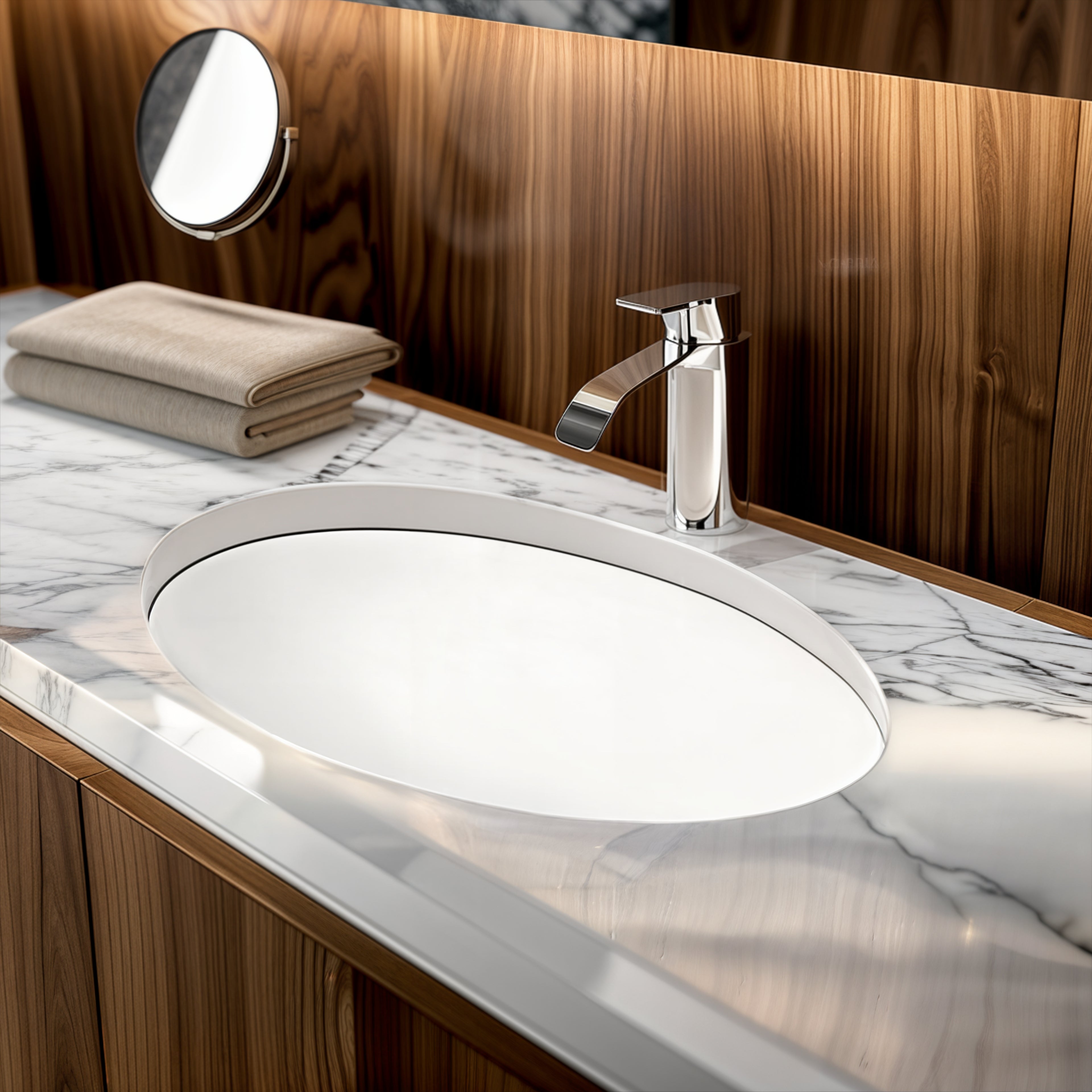 KOHLER CHALICE UNDER COUNTER BASIN WHITE 581MM