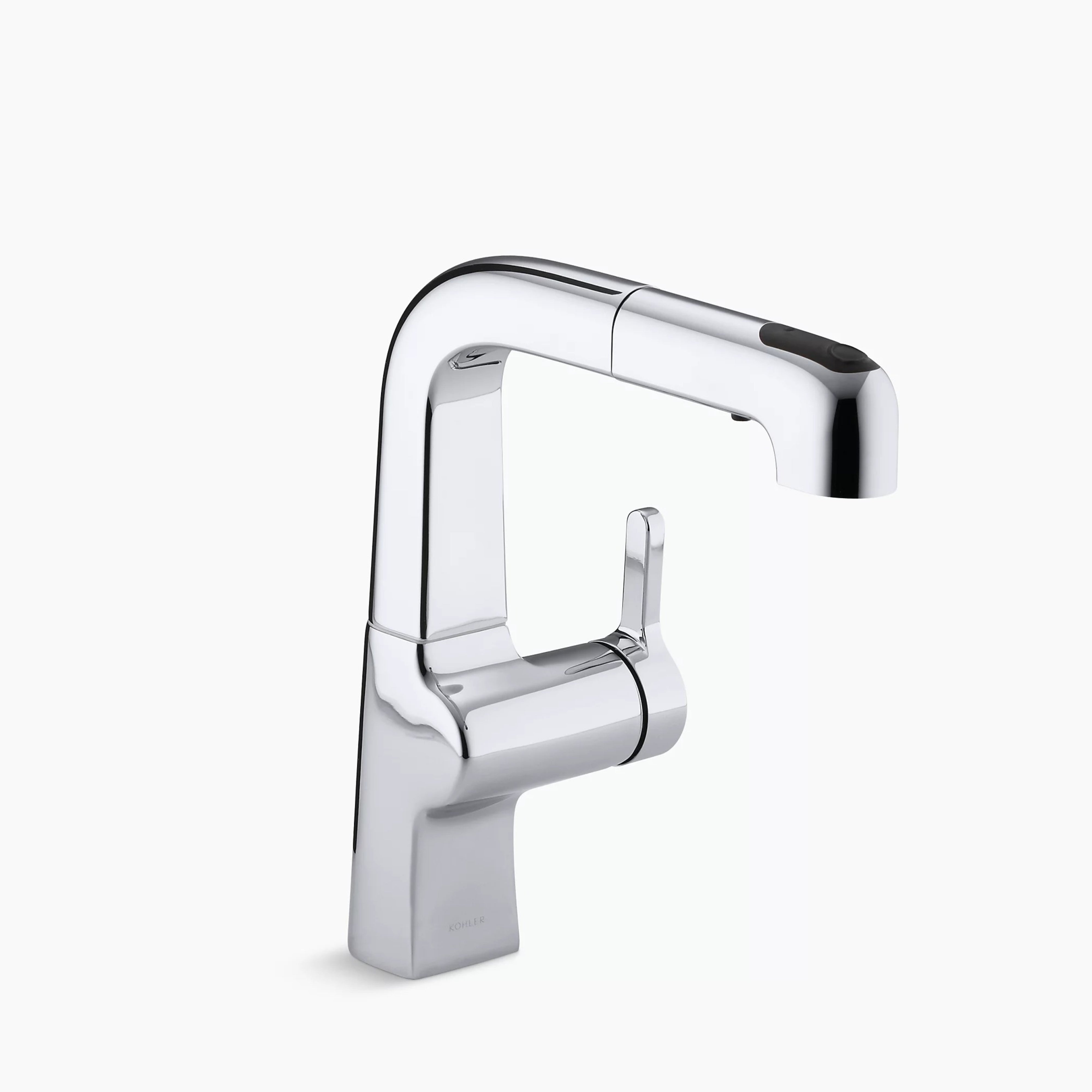 KOHLER EVOKE PULL OUT SPRAY KITCHEN SINK MIXER 265MM POLISHED CHROME