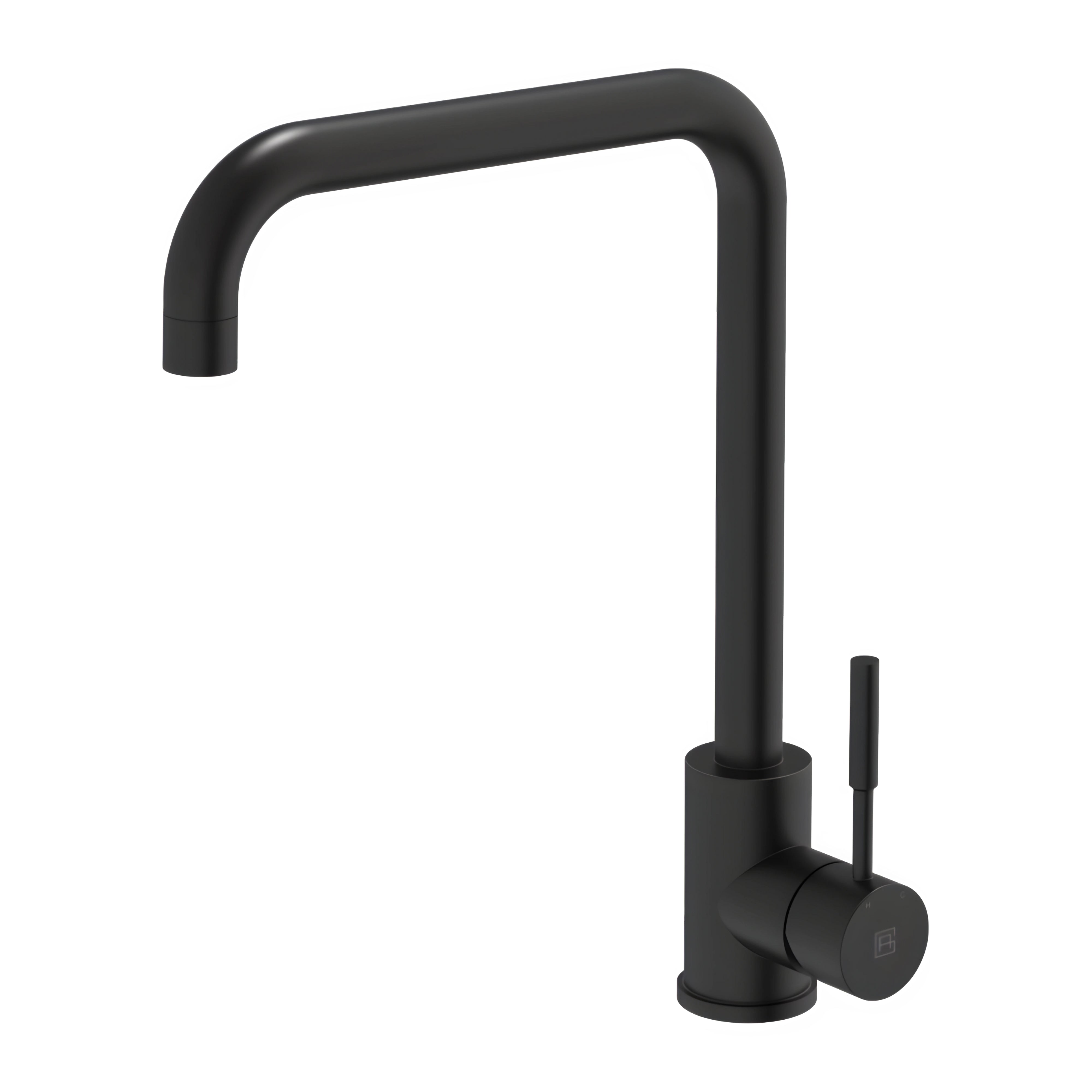 GARETH ASHTON 304 GRADE SQUARE NECK SINK MIXER MATTE BLACK